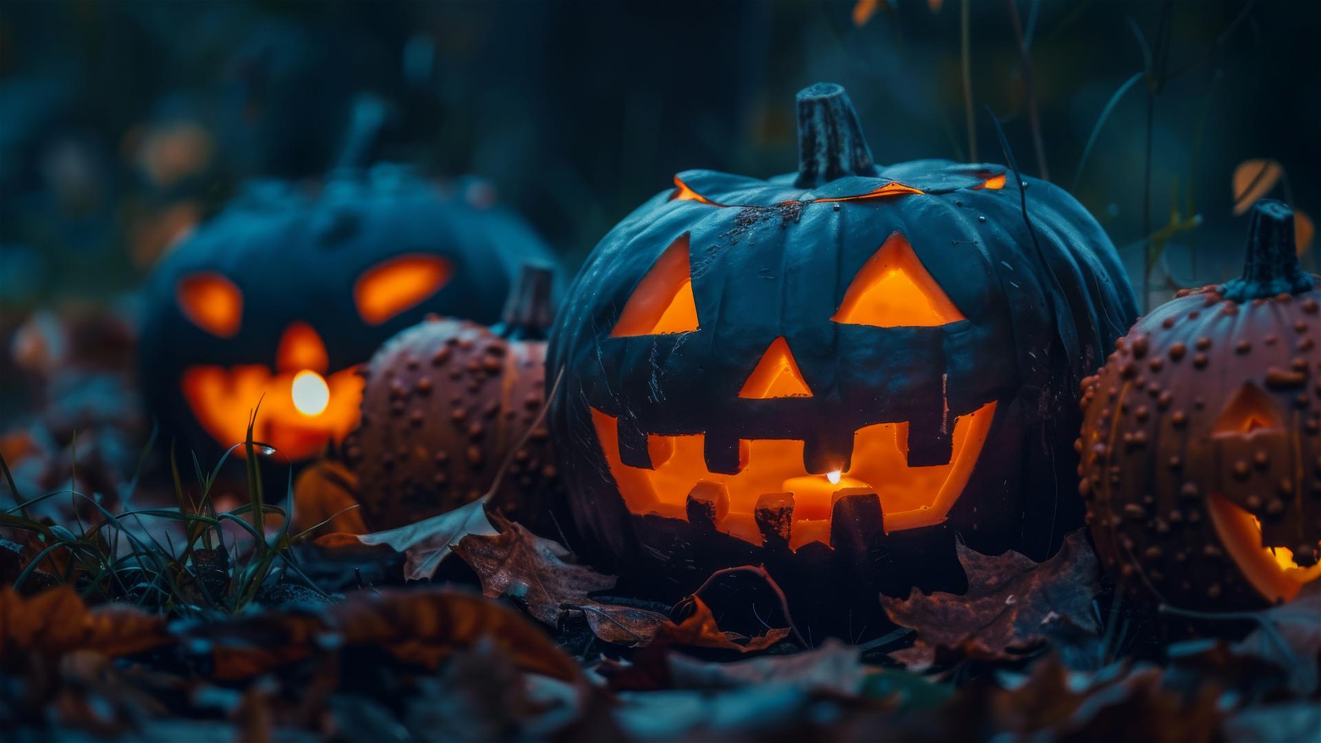 Halloween themed background