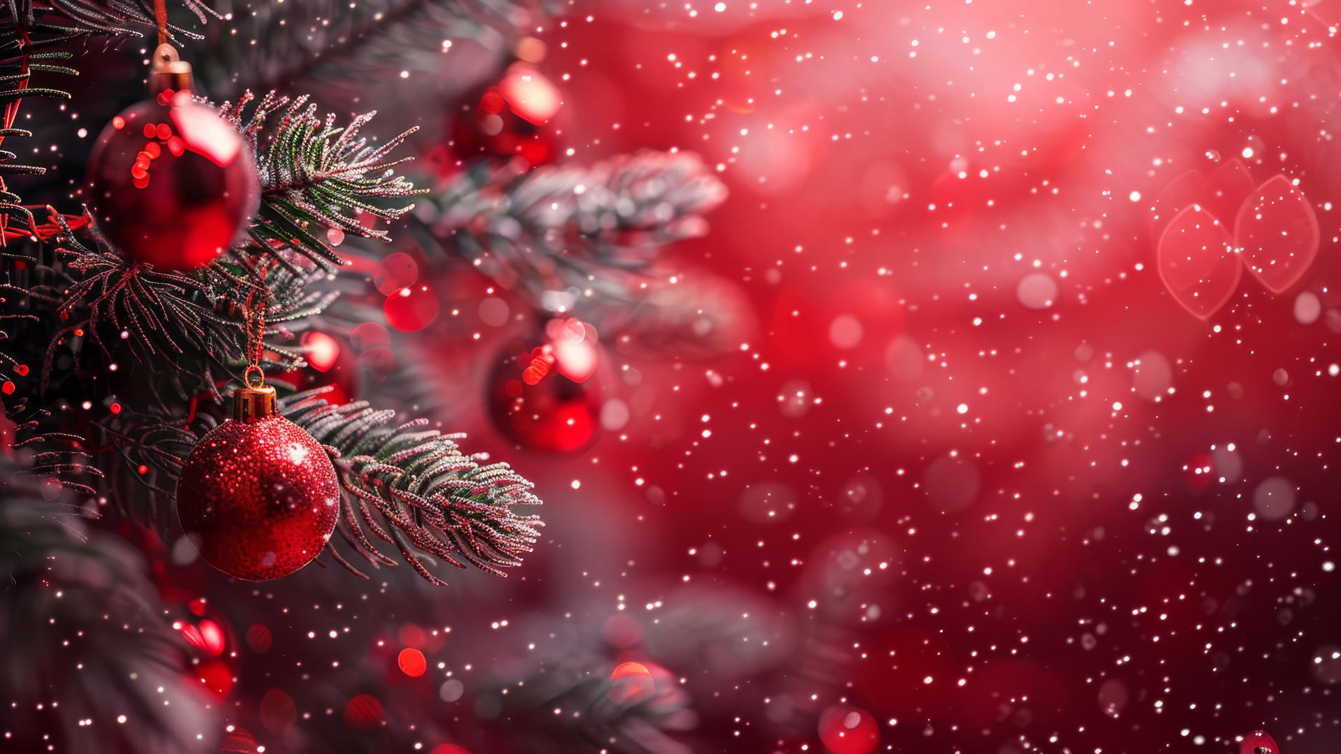 4K Christmas themed background for iPhone