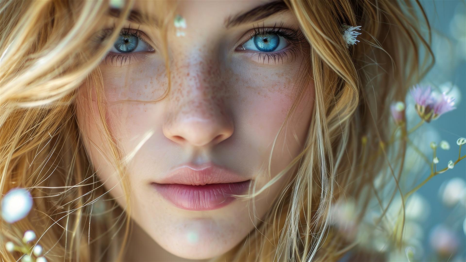 Portrait of the world's most beautiful woman