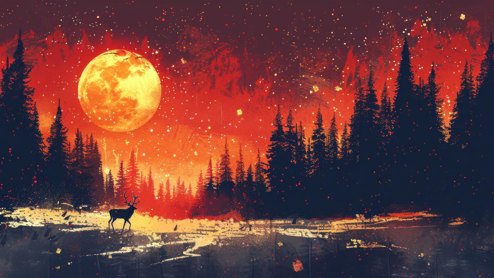 Christmas graphic design in a vector image