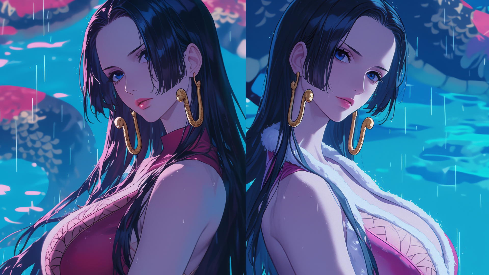 Boa Hancock from One Piece, artwork