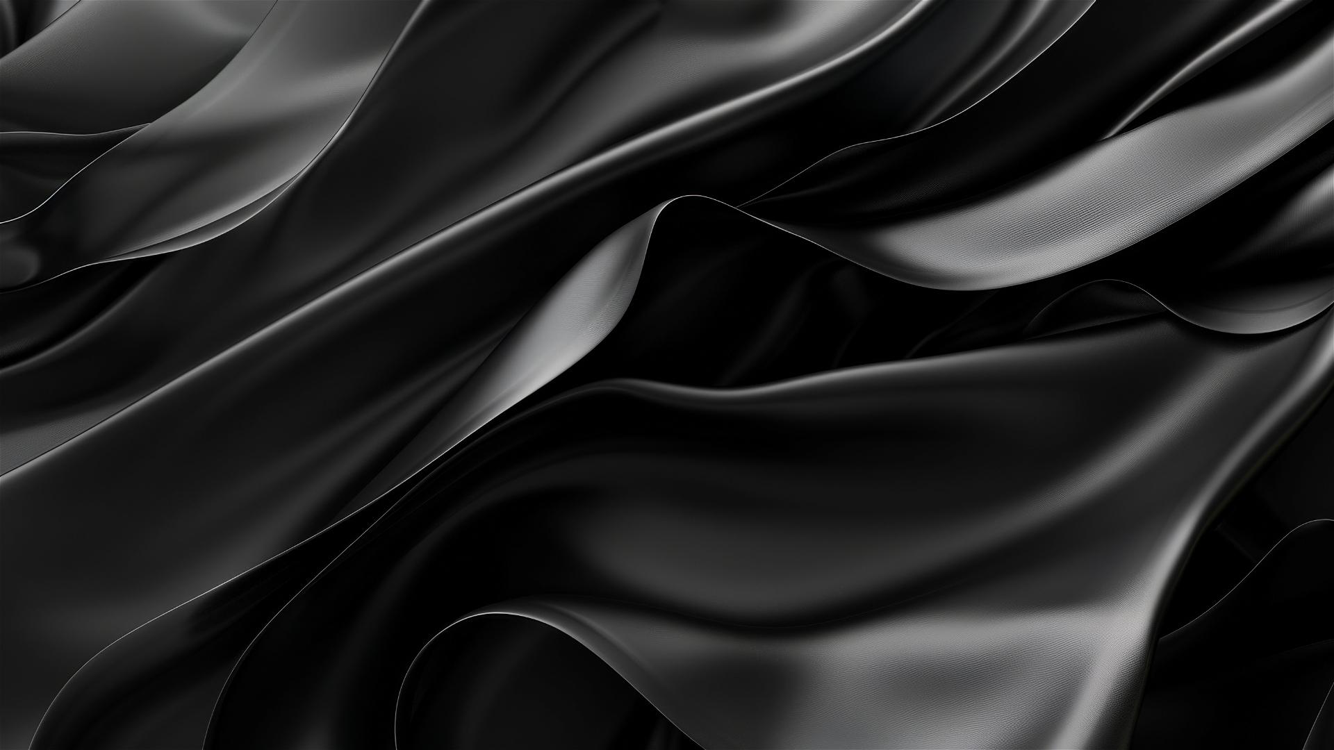 Black iron flowing shapes on minimalist iPhone background