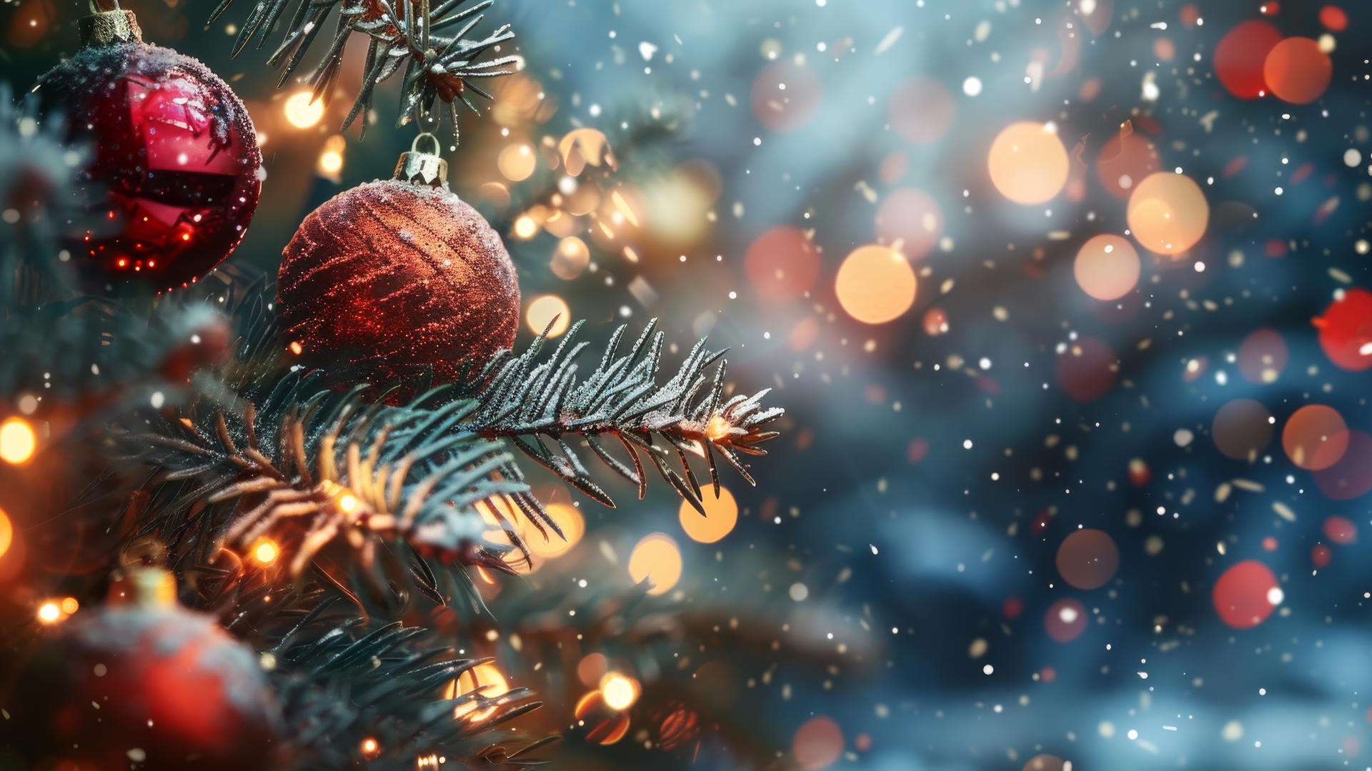 Creative 4K Christmas background