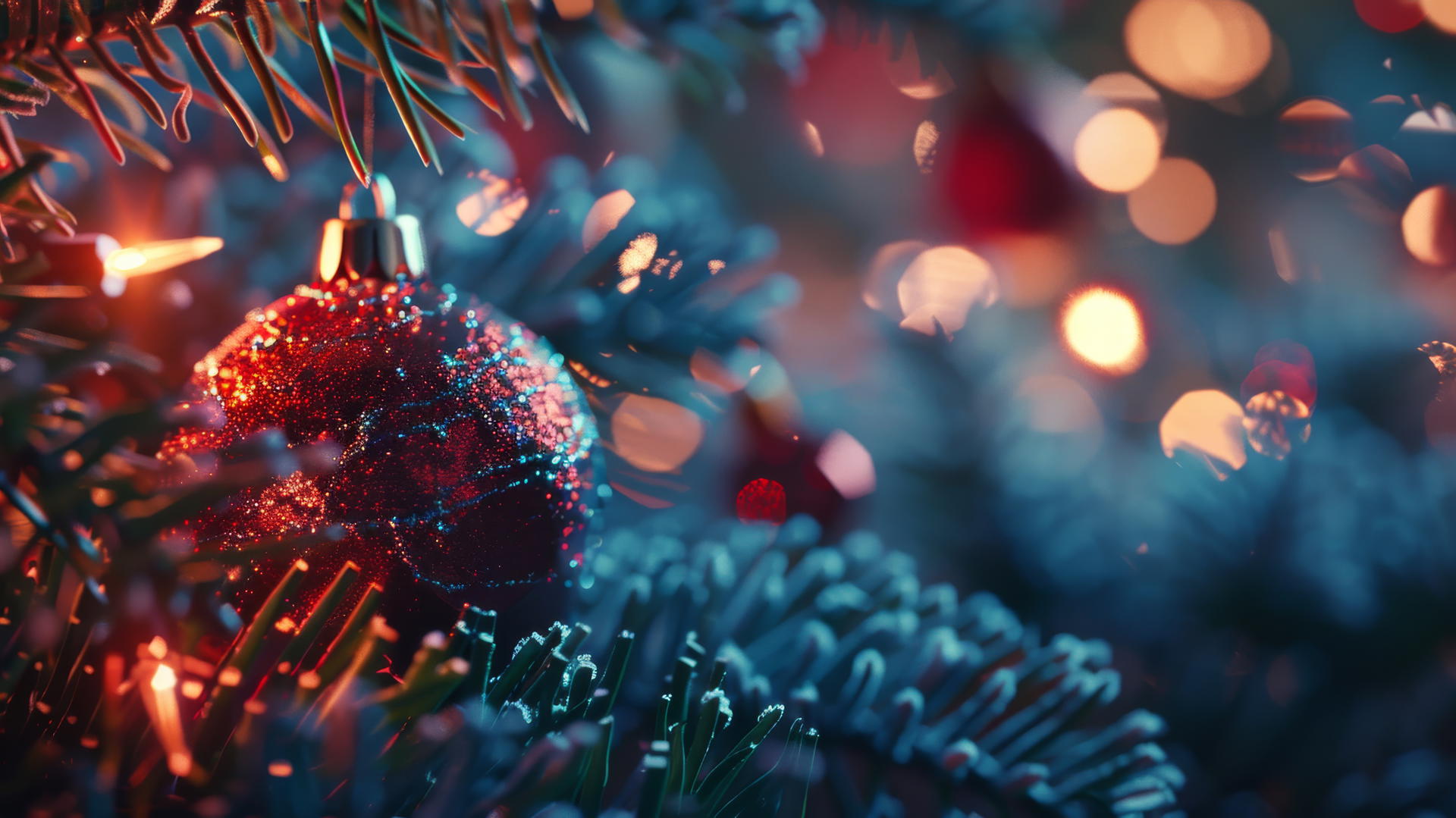 Creative Christmas background in 4K resolution.