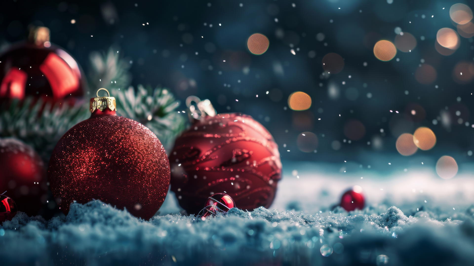 Christmas-themed background in 4K resolution