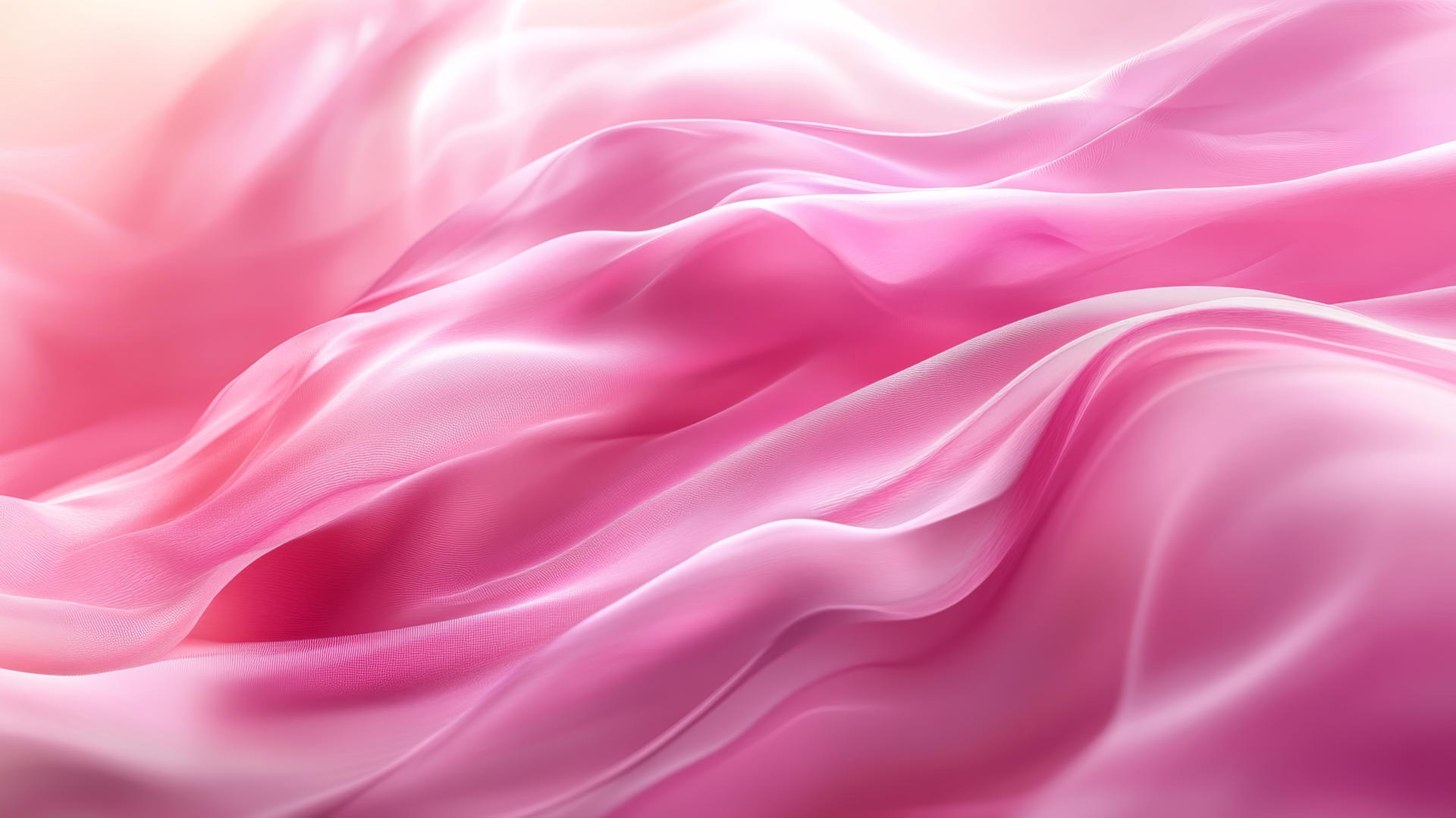 abstract fluid pink waves and ripples in elegant motion, pink wallpaper aesthetic
