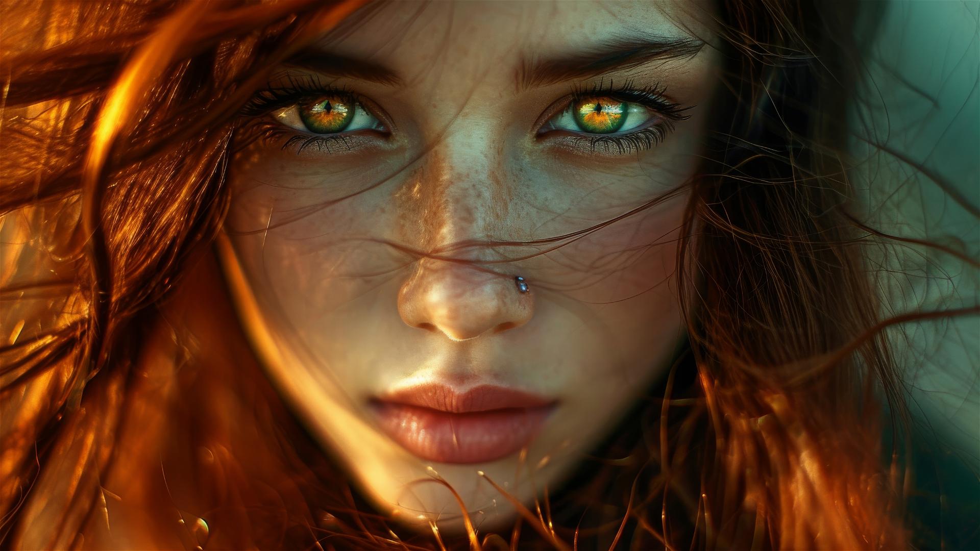 Portrait of the world's most beautiful woman