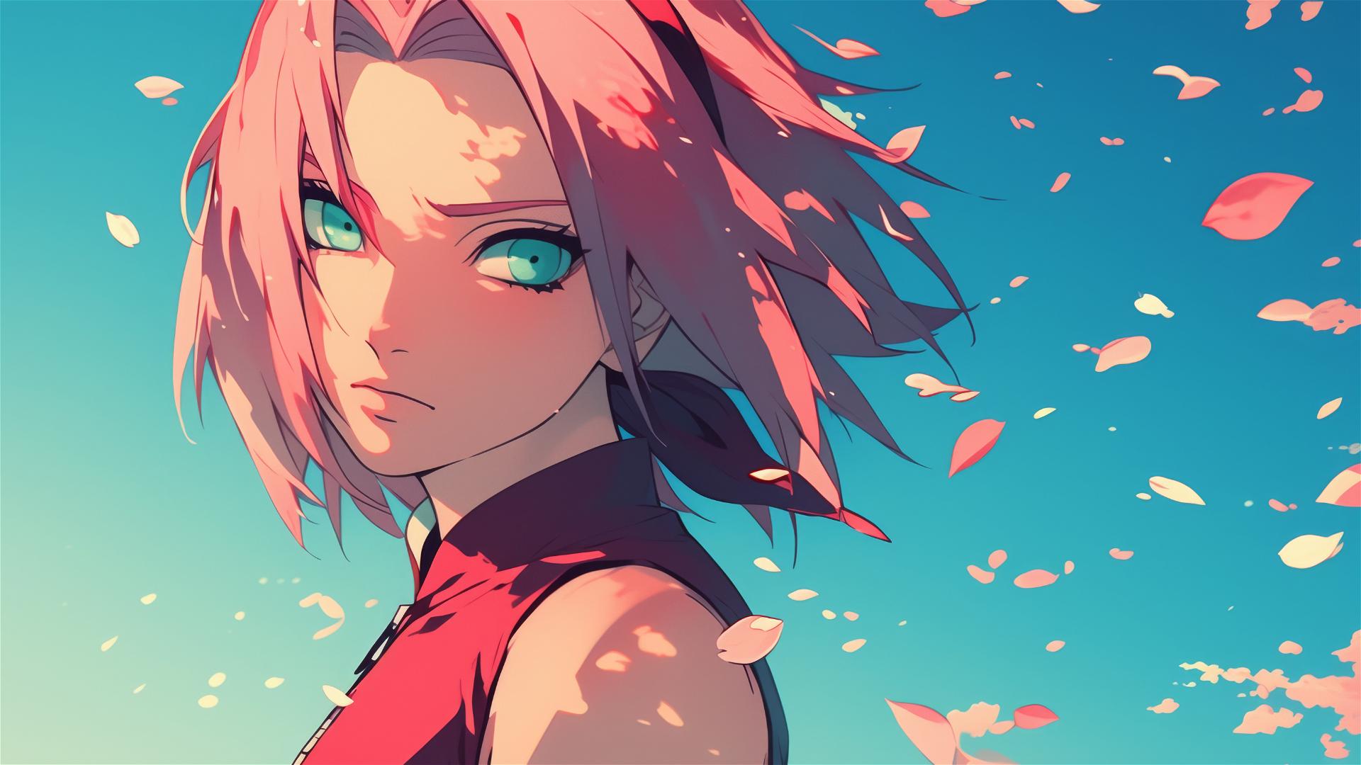 Illustration of Sakura Haruno, Naruto character