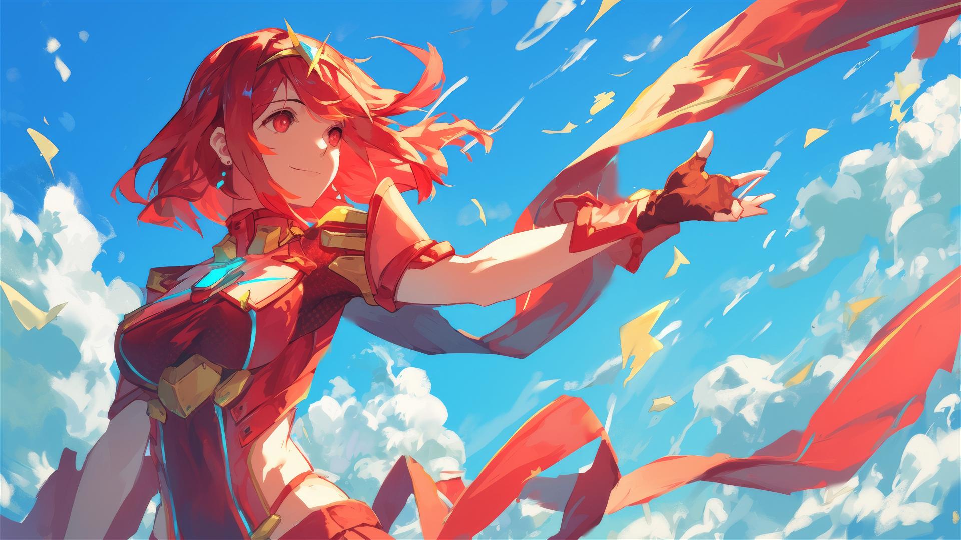 Artistic interpretation of Pyra