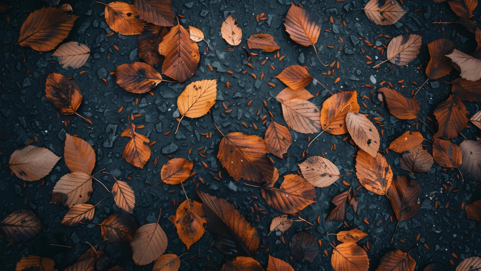Aesthetic autumn background with 4K resolution