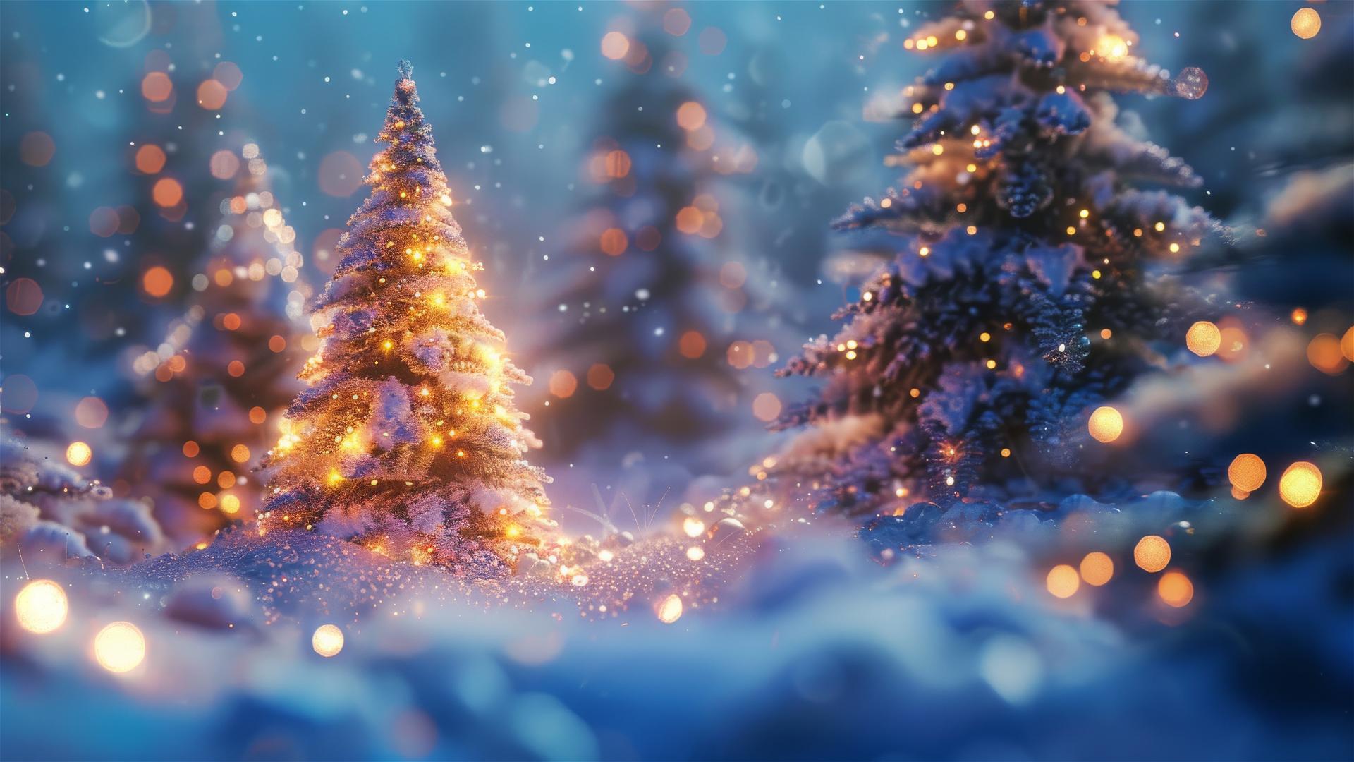 Creative Christmas background in 4K resolution