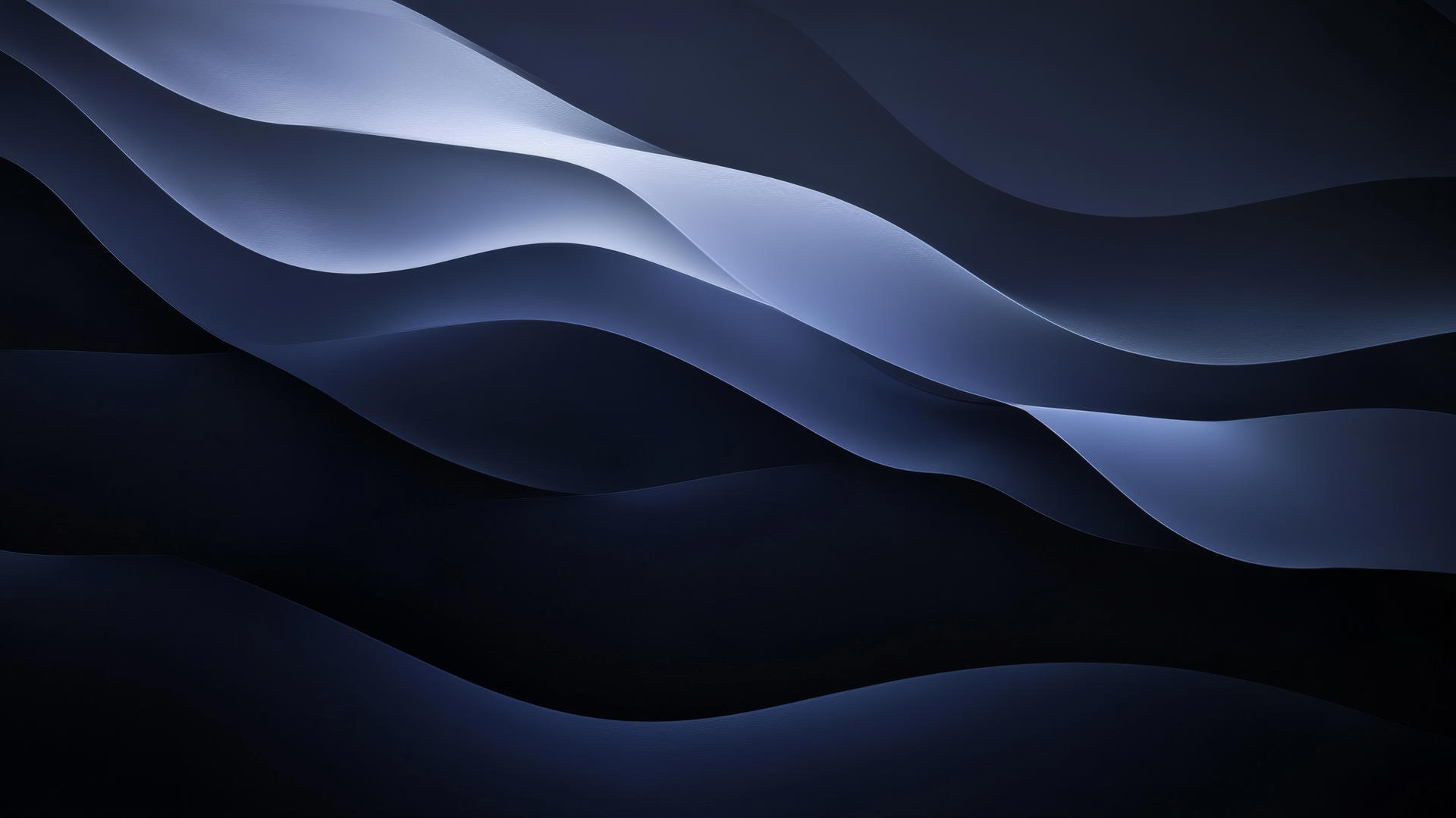 dark blue aesthetic wallpaper with gradient from navy to midnight blue