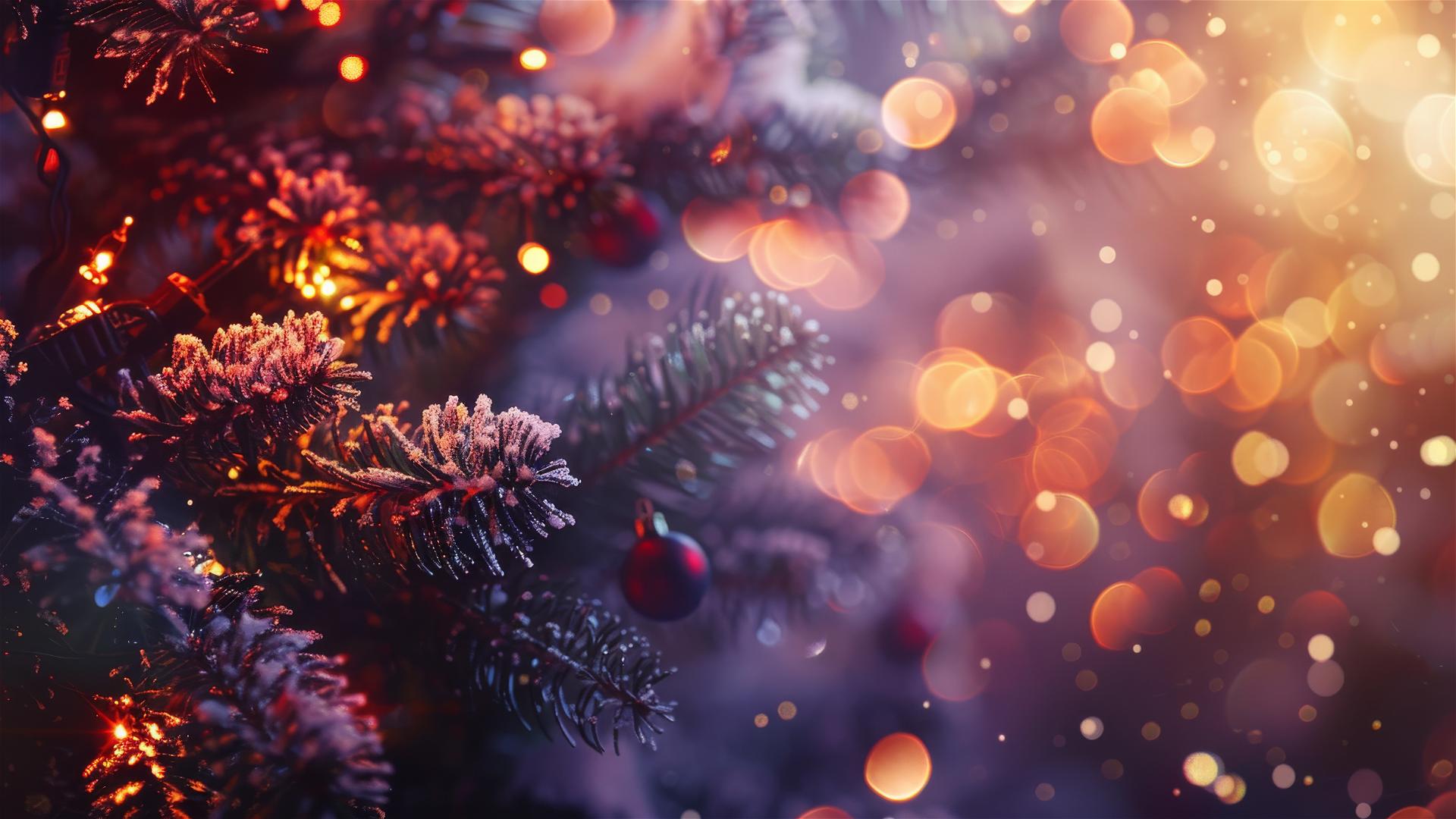 Creative Christmas background in 4K resolution