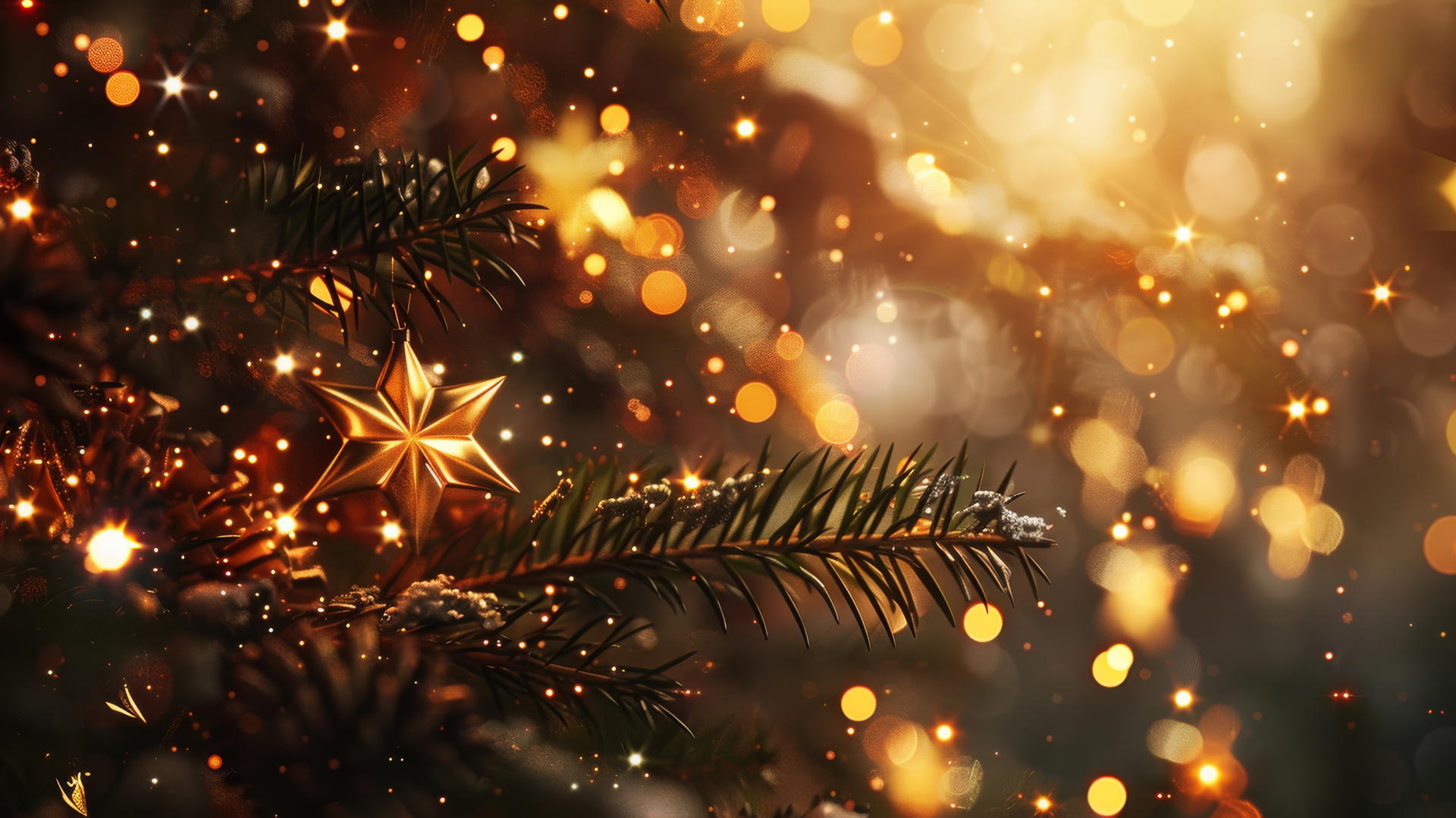 Creative Christmas background in 4K resolution