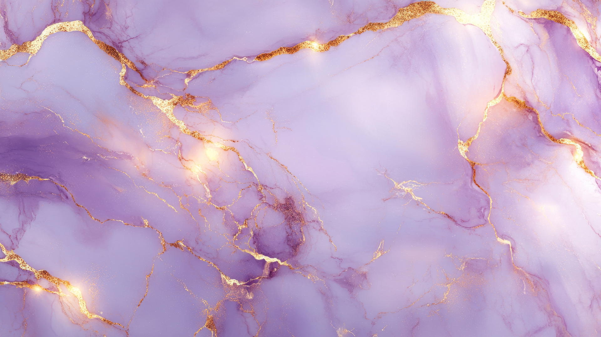 purple wallpaper aesthetic with marble texture, lavender veins, and gold accents