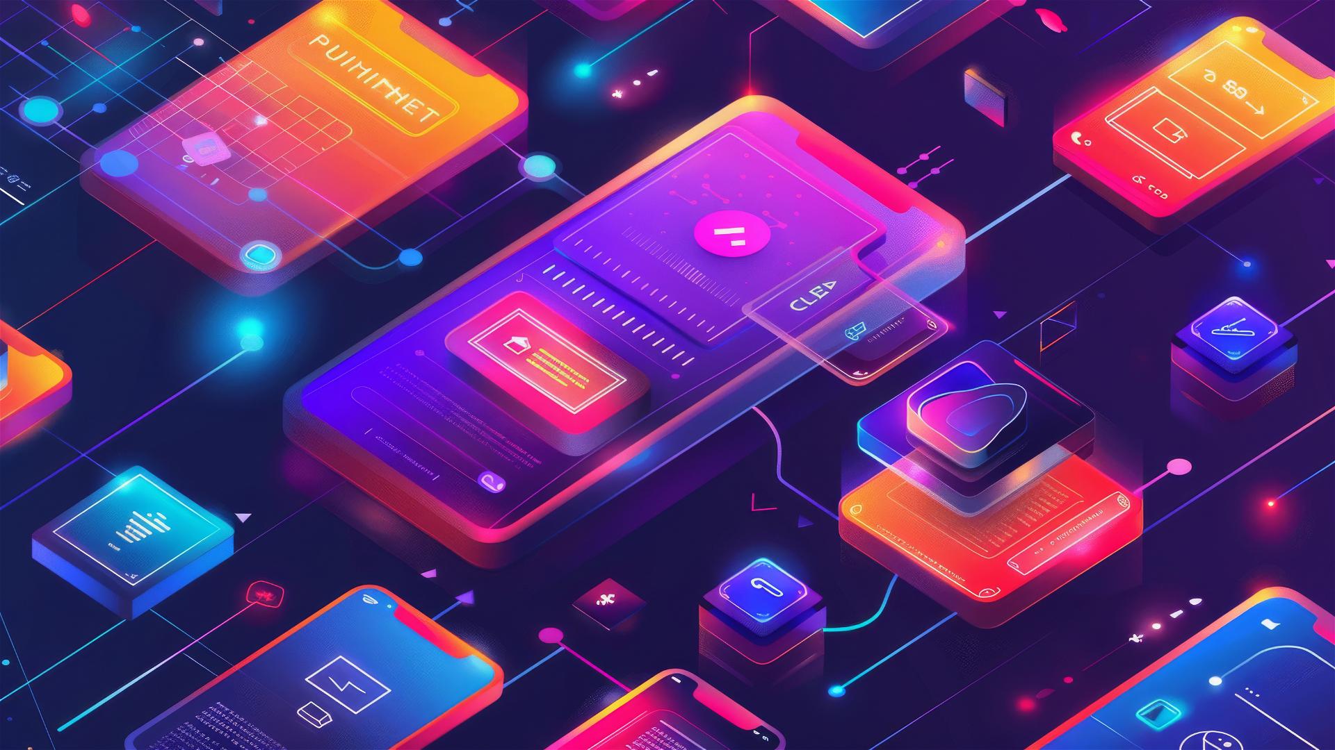 Background image designed for a business application