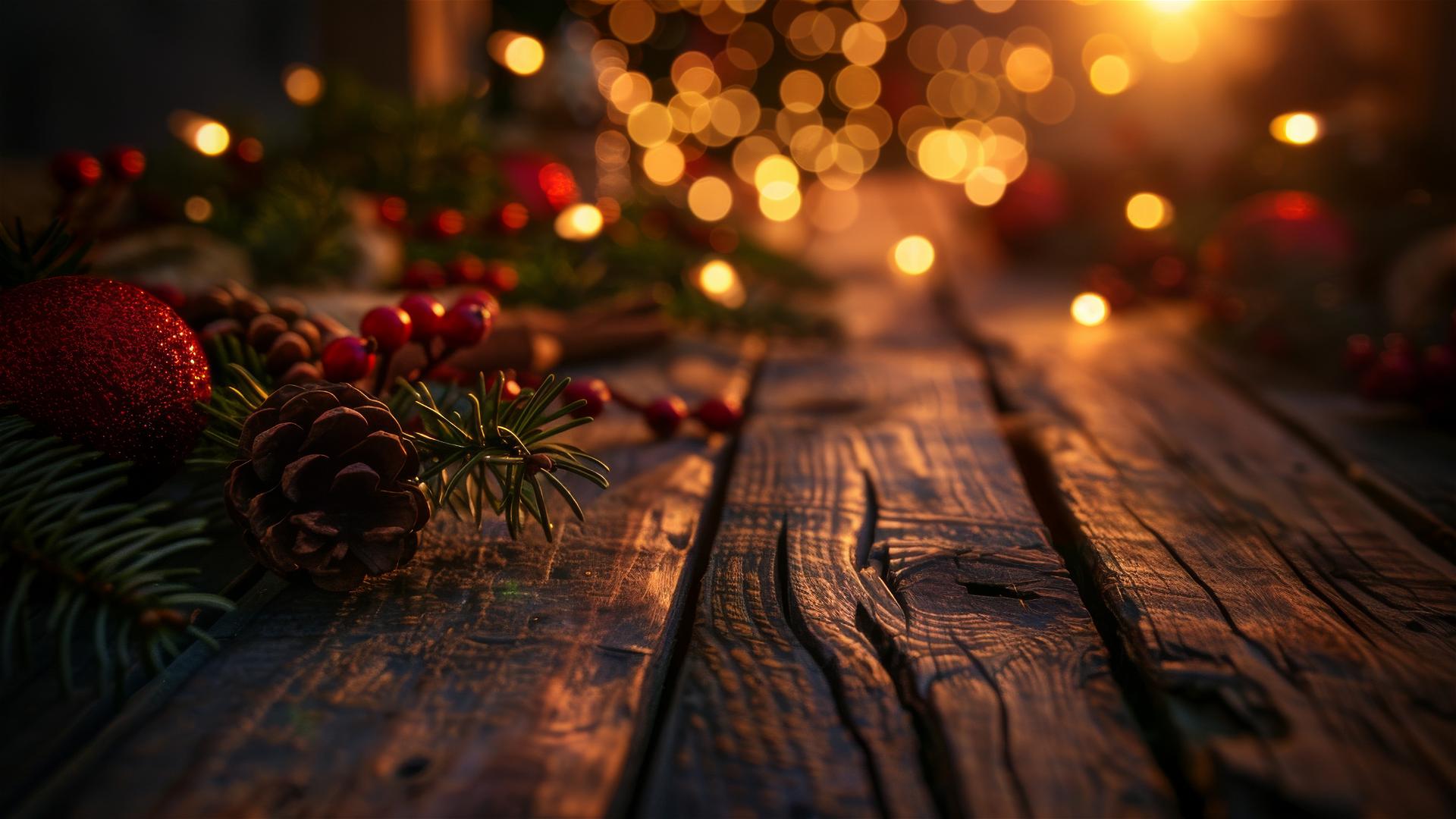 Christmas background in 4K resolution