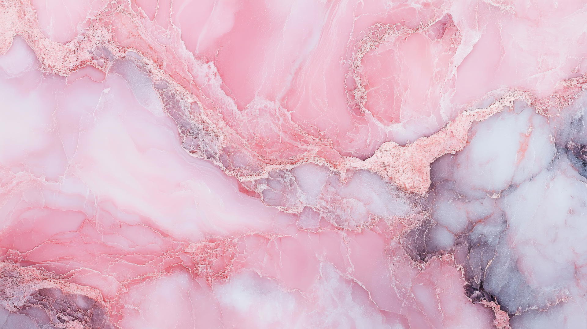 pink aesthetic wallpaper with marble texture and pink veining