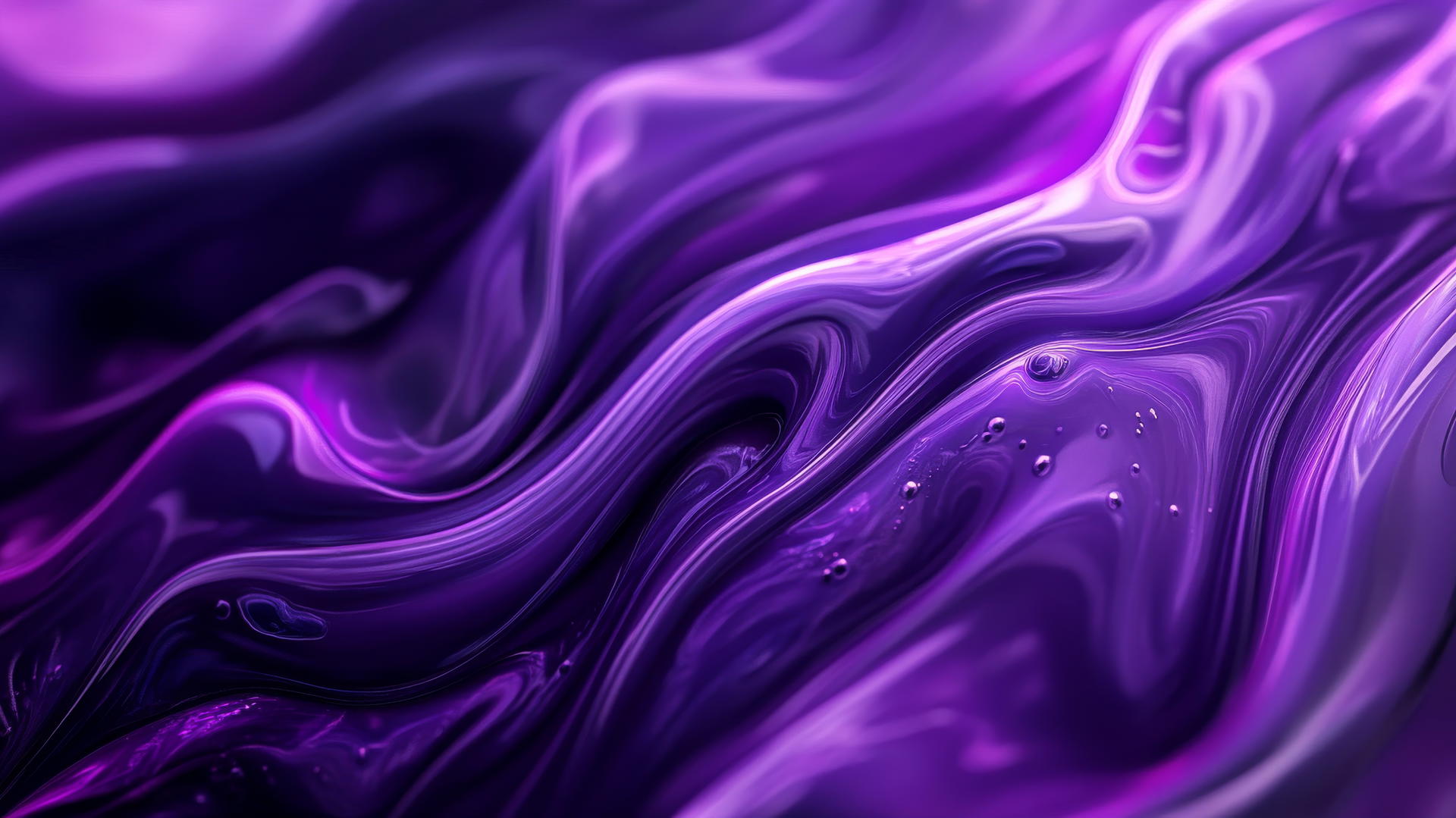 wallpaper purple 4k with dynamic waves of rich purple and violet hues