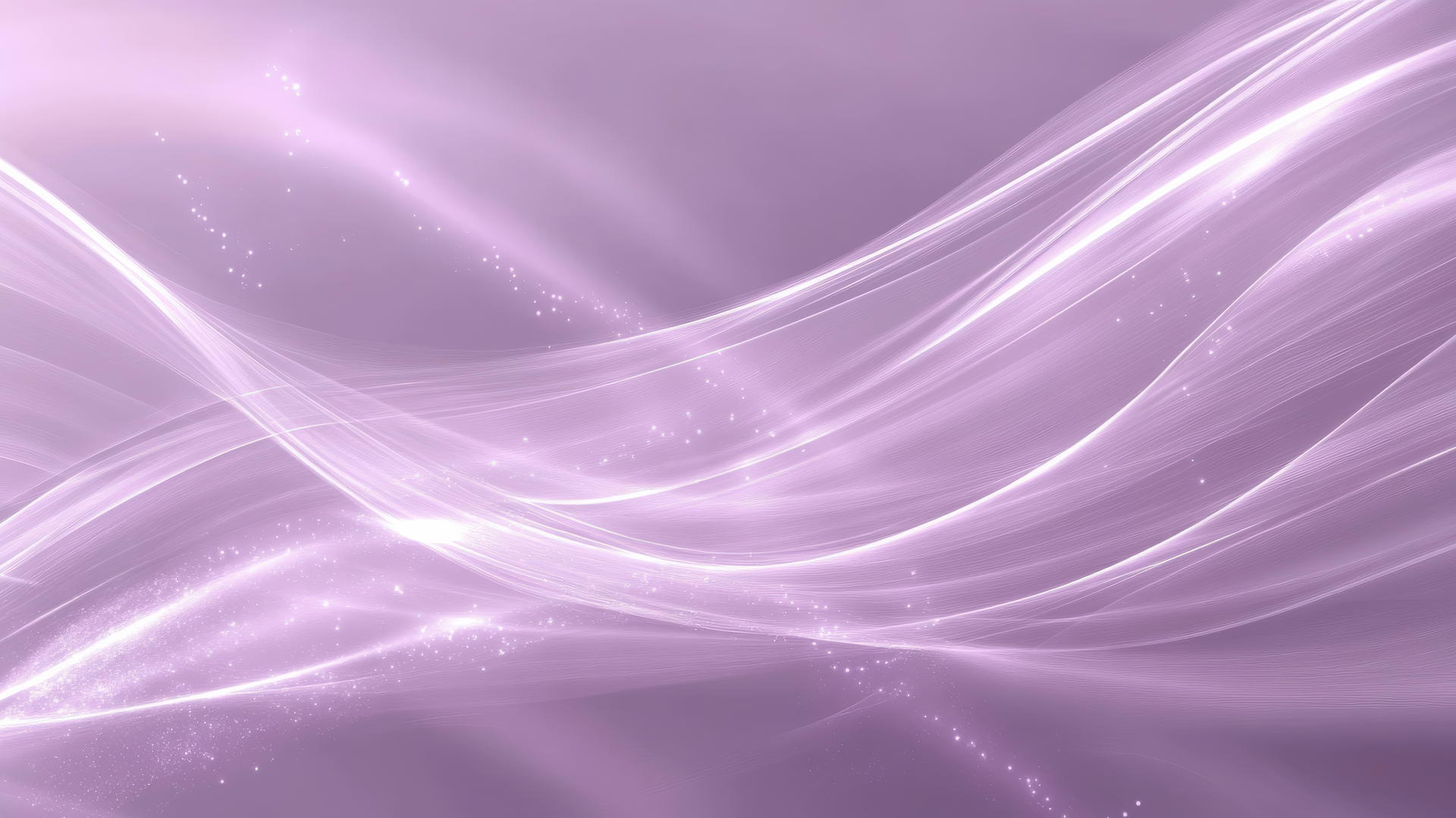 A sleek light purple wallpaper with metallic accents and glowing purple lines.