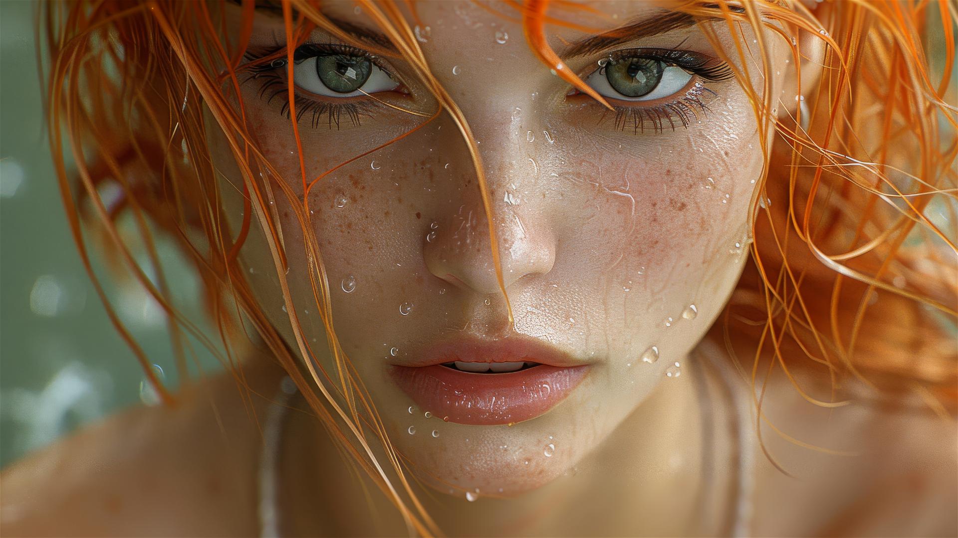 Illustration of Nami, a character from One Piece.