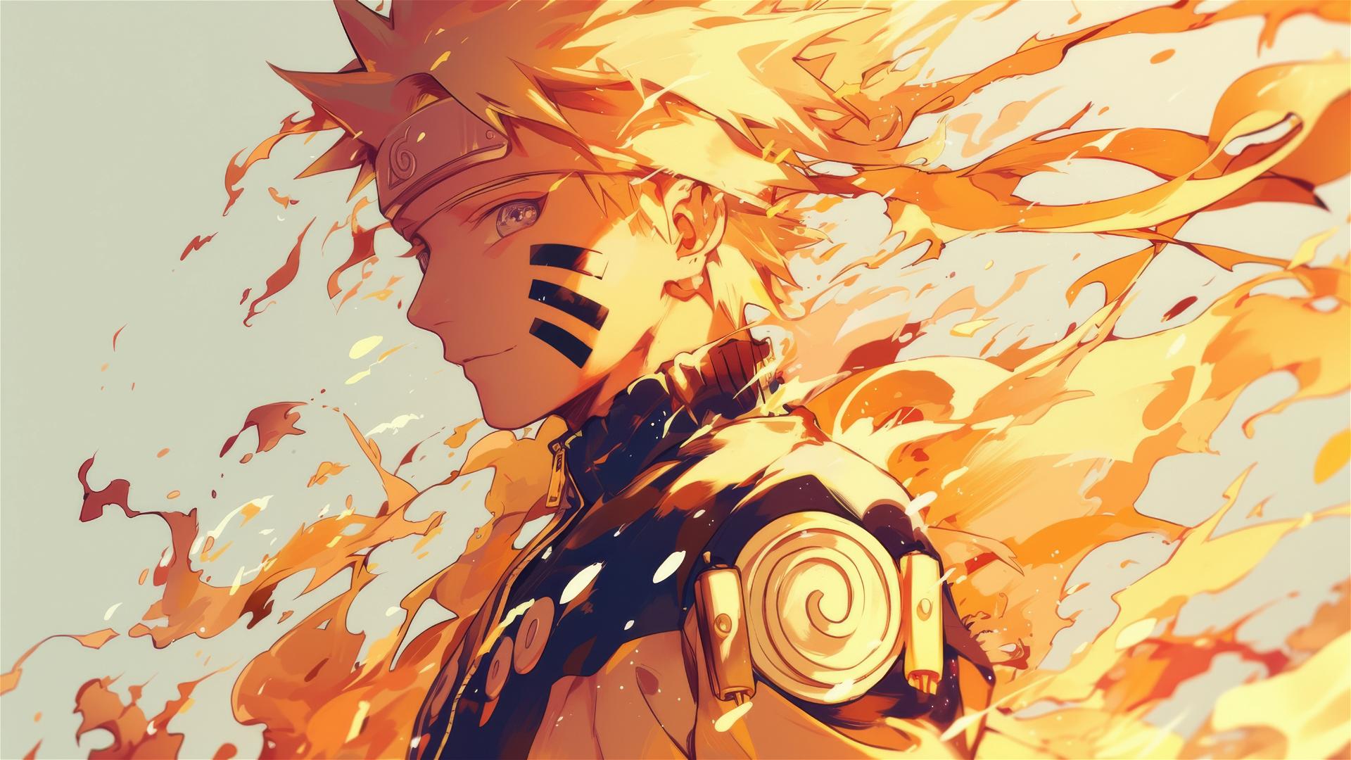 Naruto Uzumaki in iconic pose