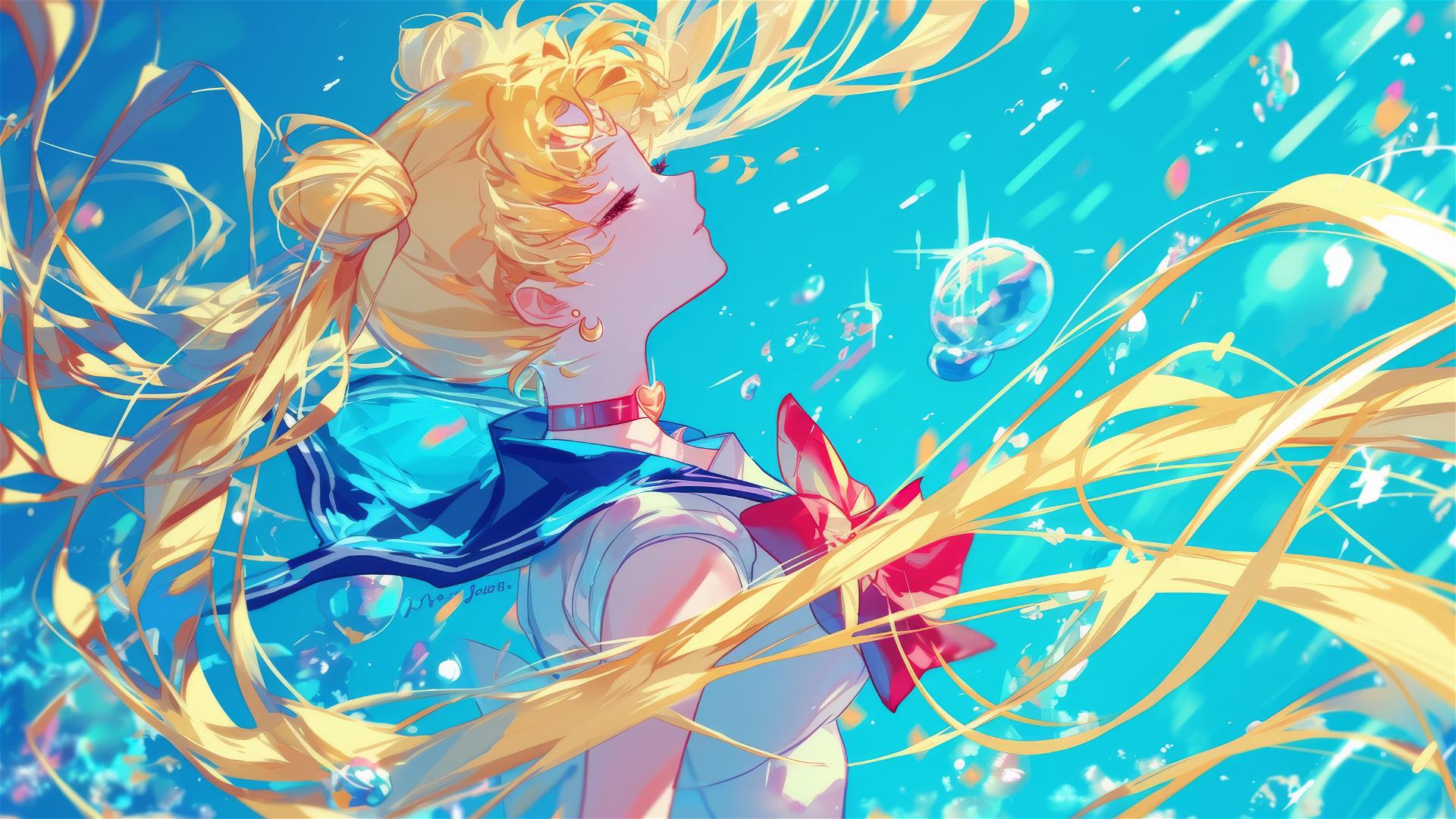 Sailor Moon character illustration