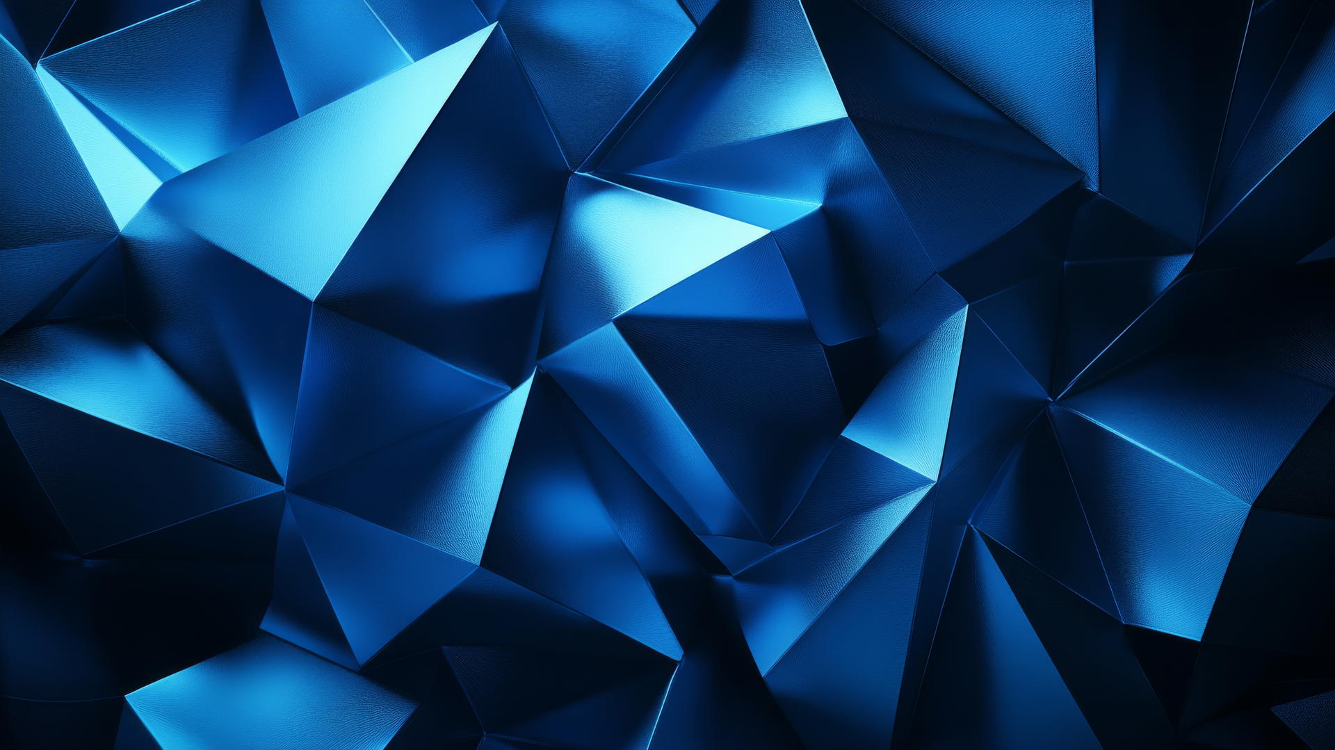 aesthetic wallpaper blue with abstract geometric shapes