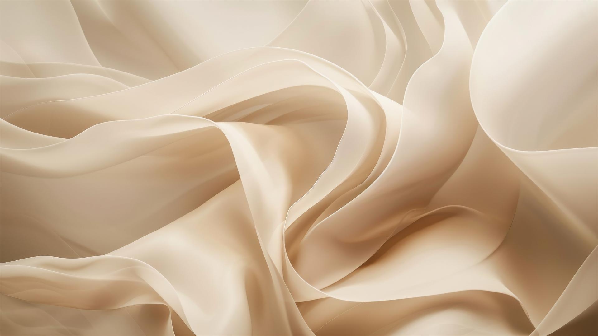 Dark ivory flowing shapes on iPhone background