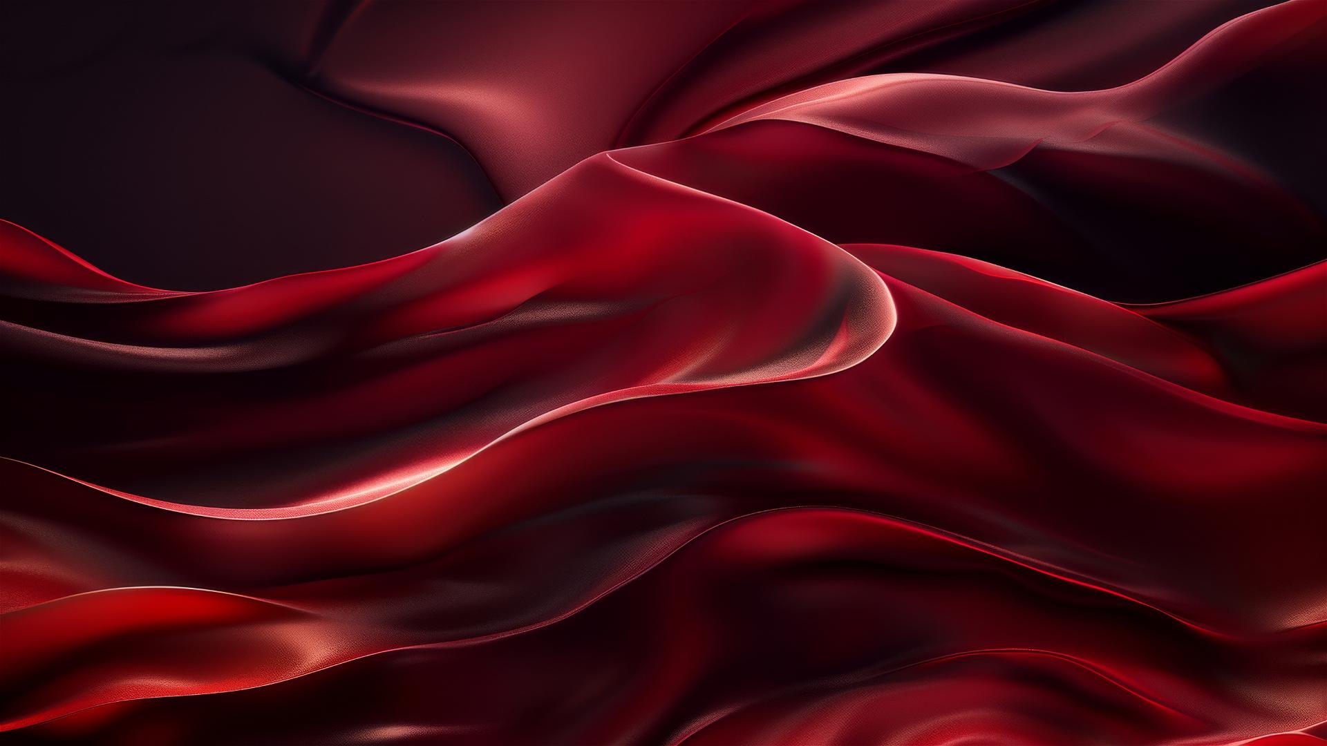 Dark ruby colored abstract shapes on iPhone background