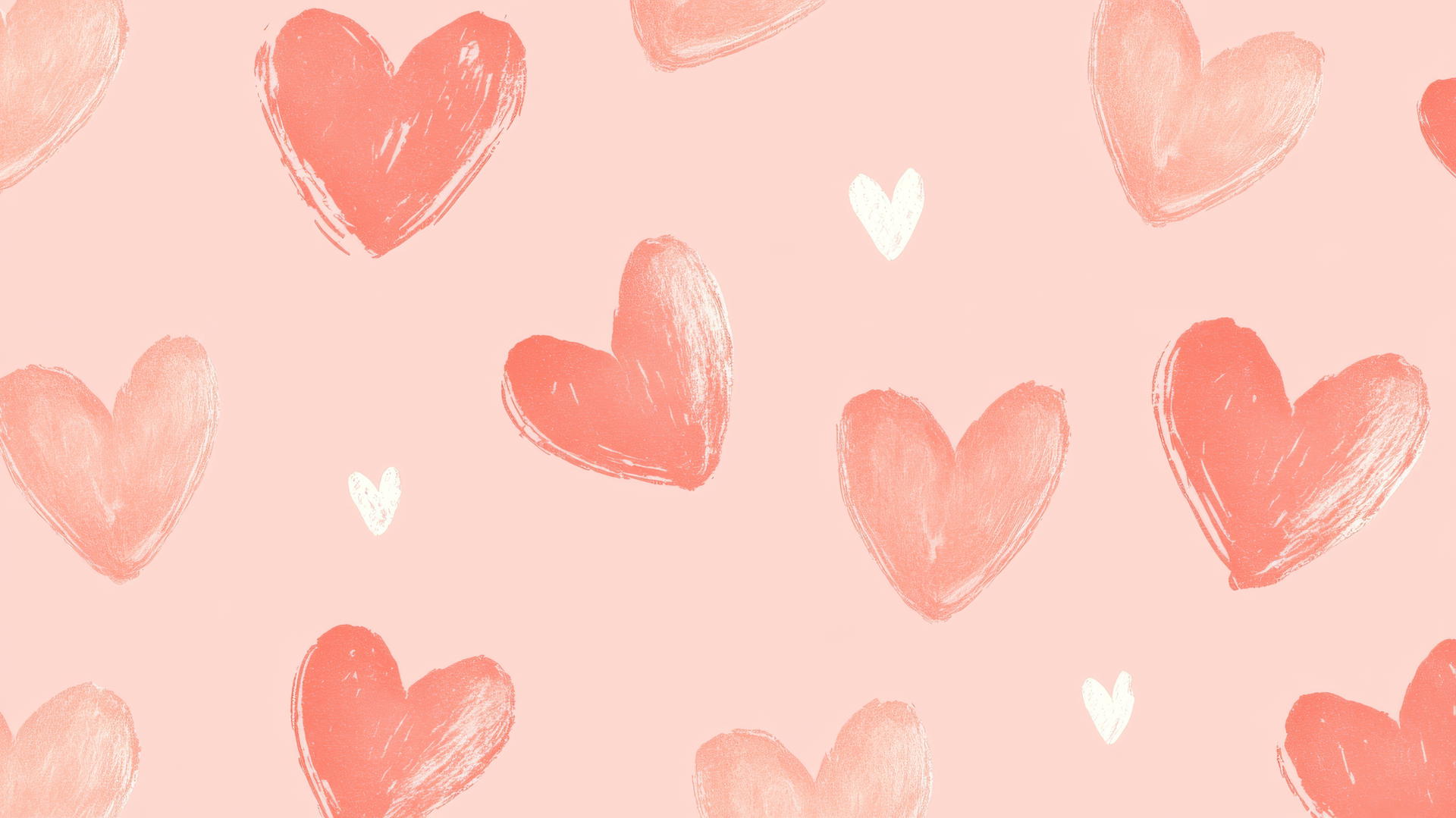 pink preppy wallpaper with pink hearts