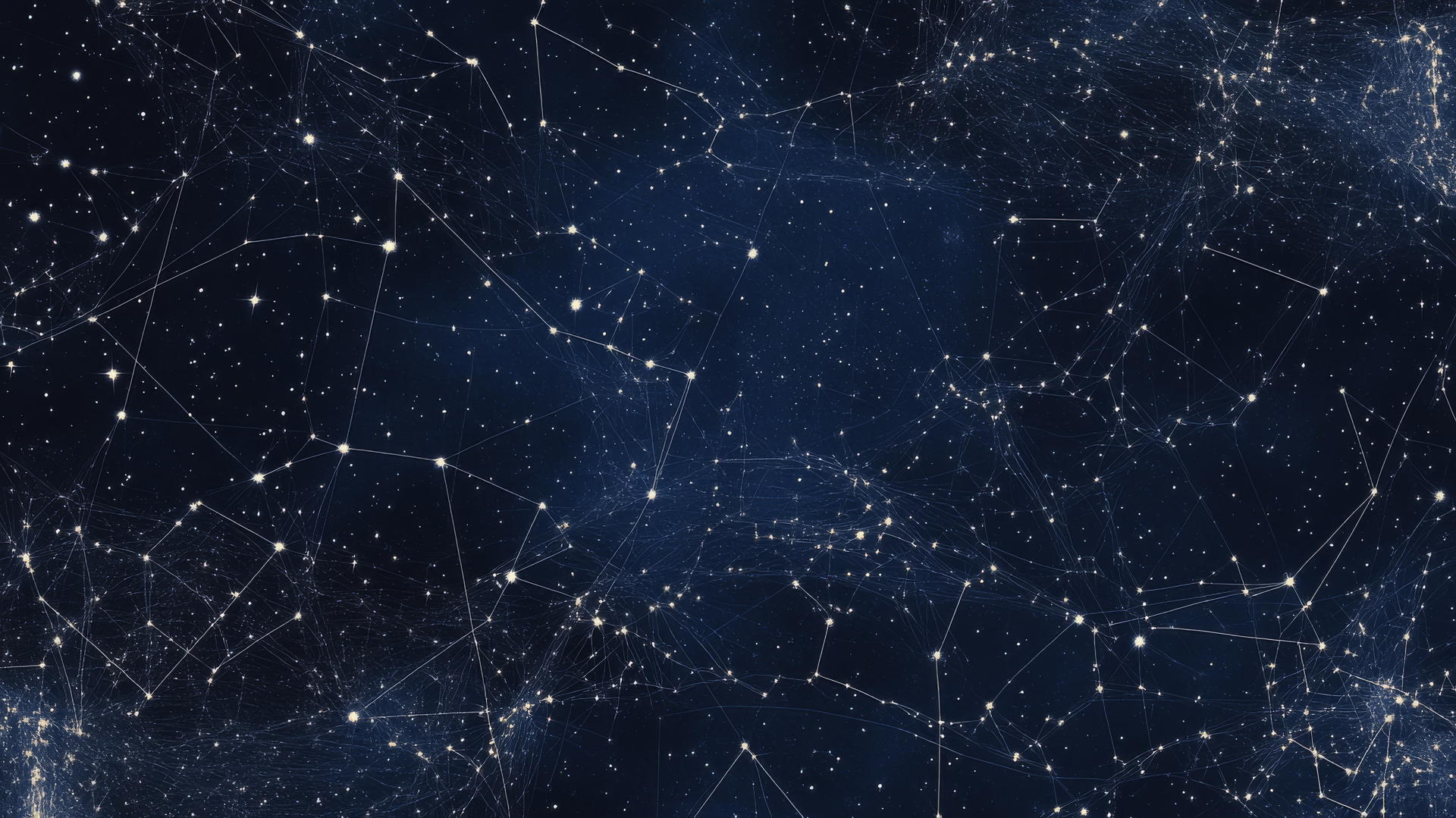 navy blue wallpaper with vintage star map and constellations