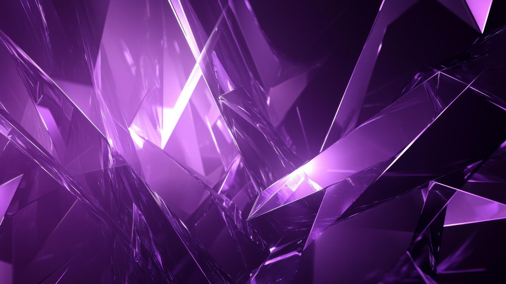 Modern abstract sharp angular lines dynamic shapes purple wallpaper 4k