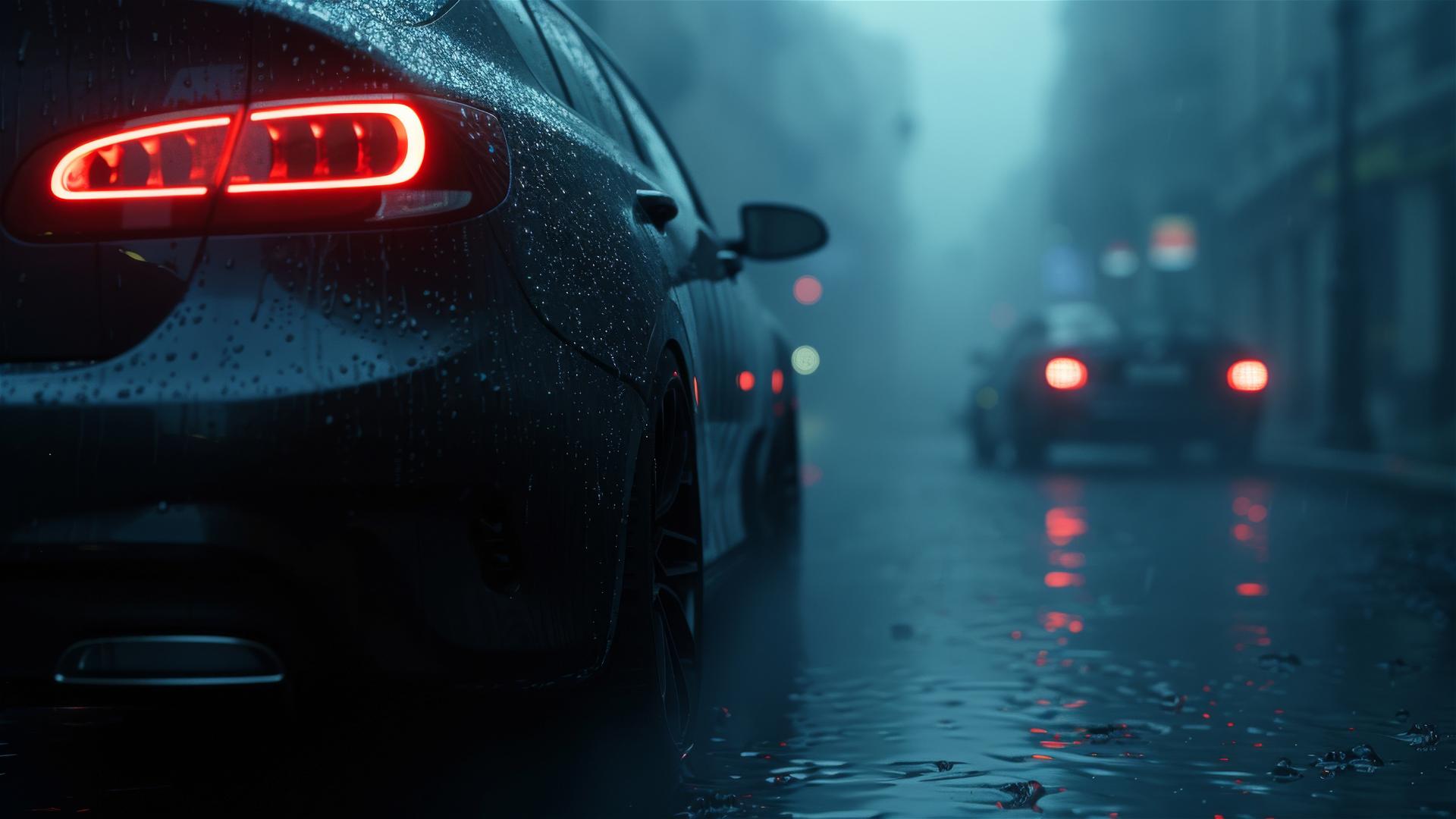 Gothically gloomy, closeup of Kia Optima in dim lighting, 8k smooth photorealistic view