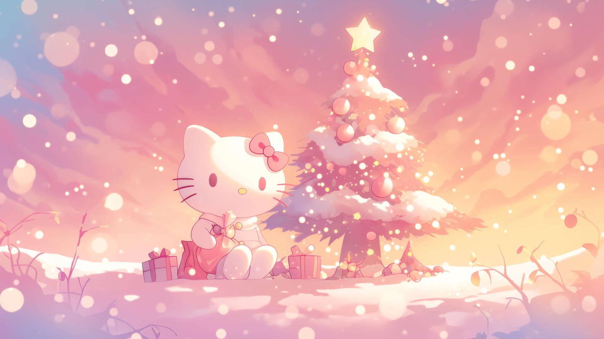 Kitty christmas pictures