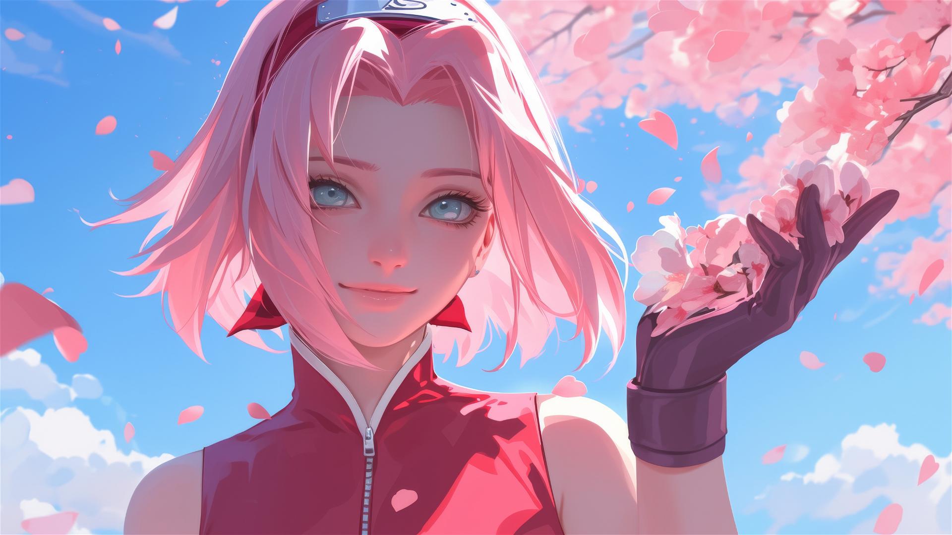 Illustration of Sakura Haruno, Naruto character