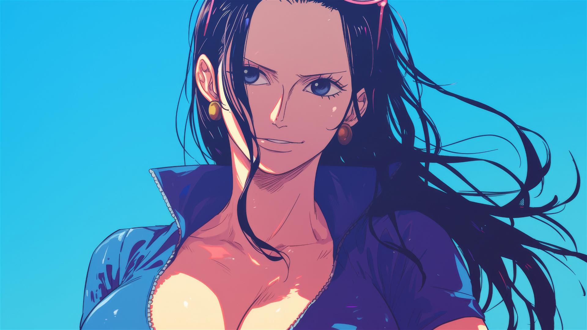 Nico Robin, One Piece character, in action.