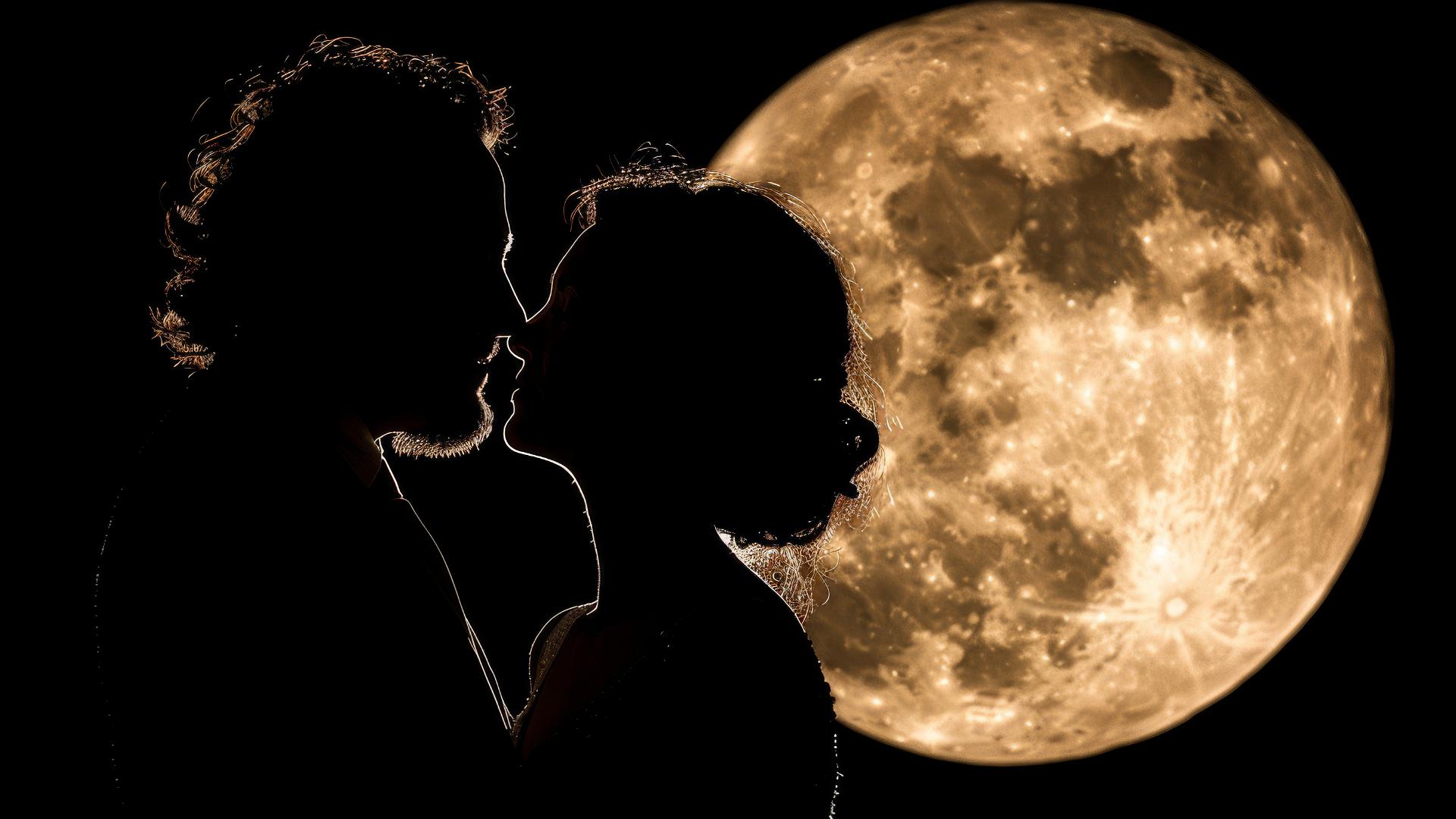 Romance novel cover featuring a total solar eclipse