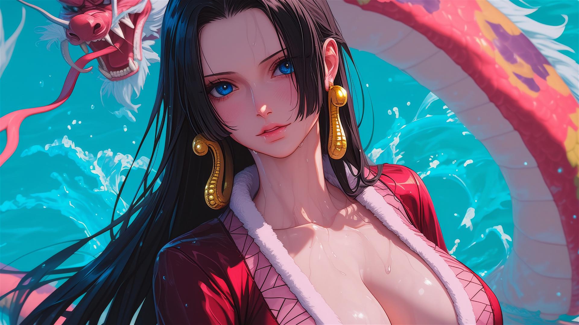Boa Hancock from One Piece anime