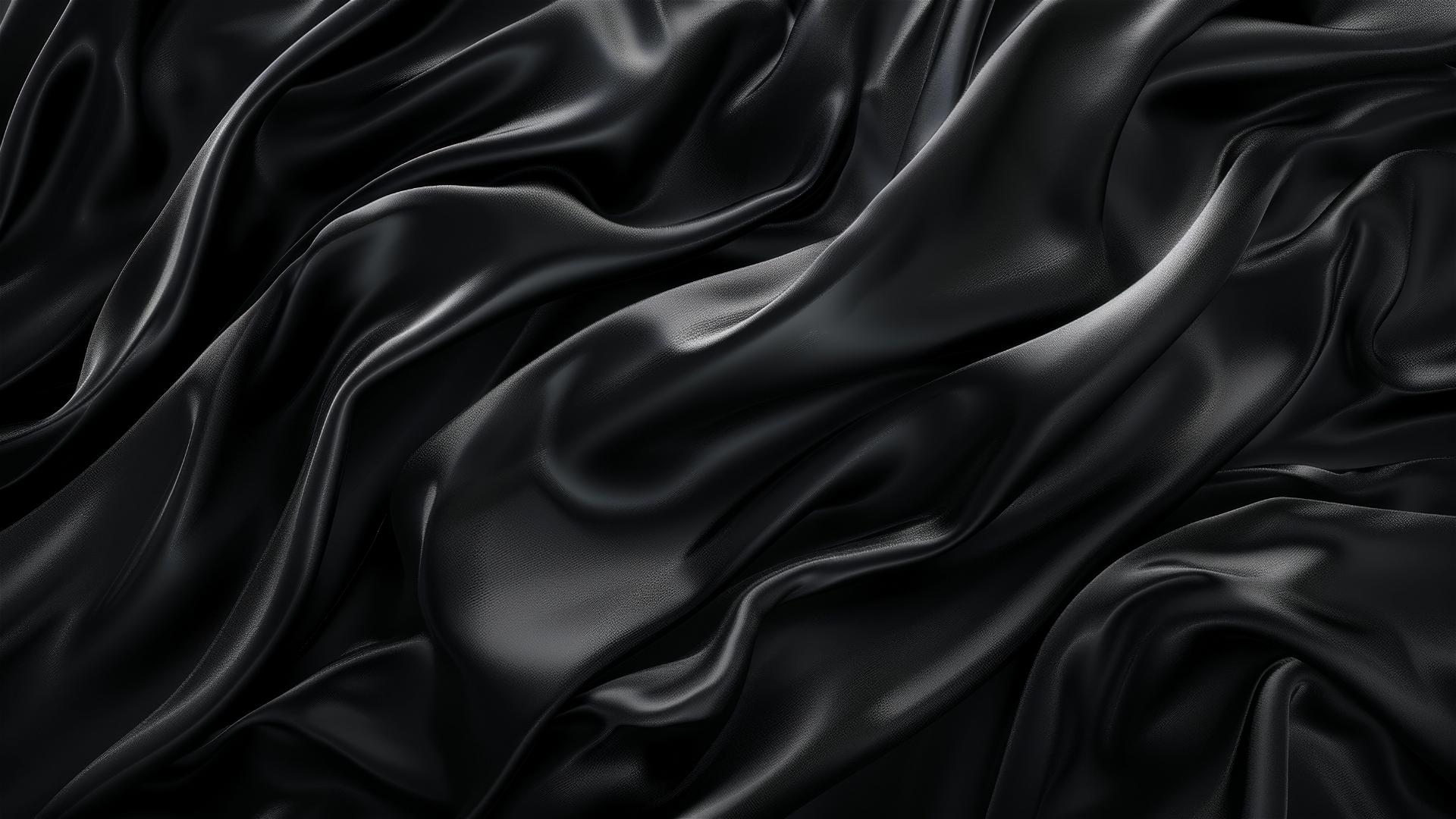 Dark charcoal flowing shapes on iPhone background