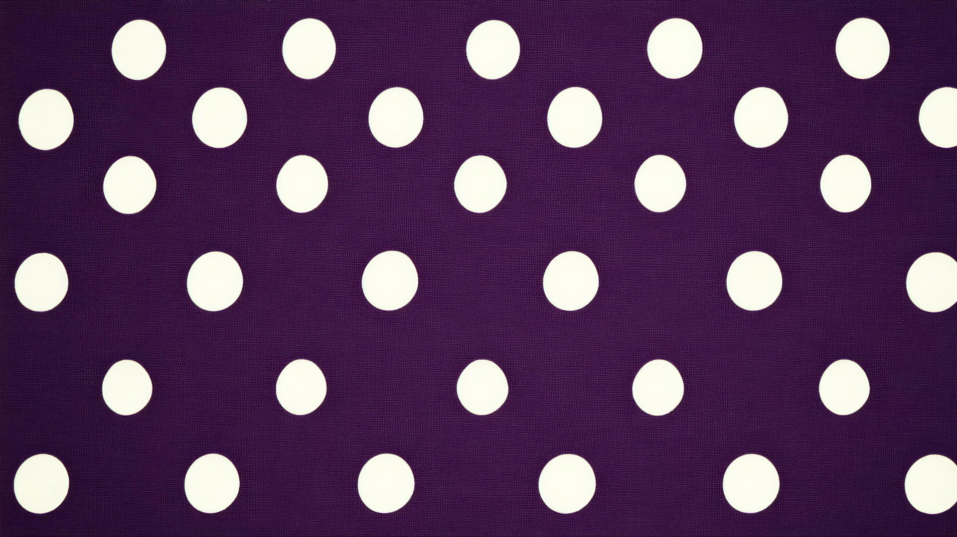preppy purple wallpaper with white polka dots and tiny lavender hearts