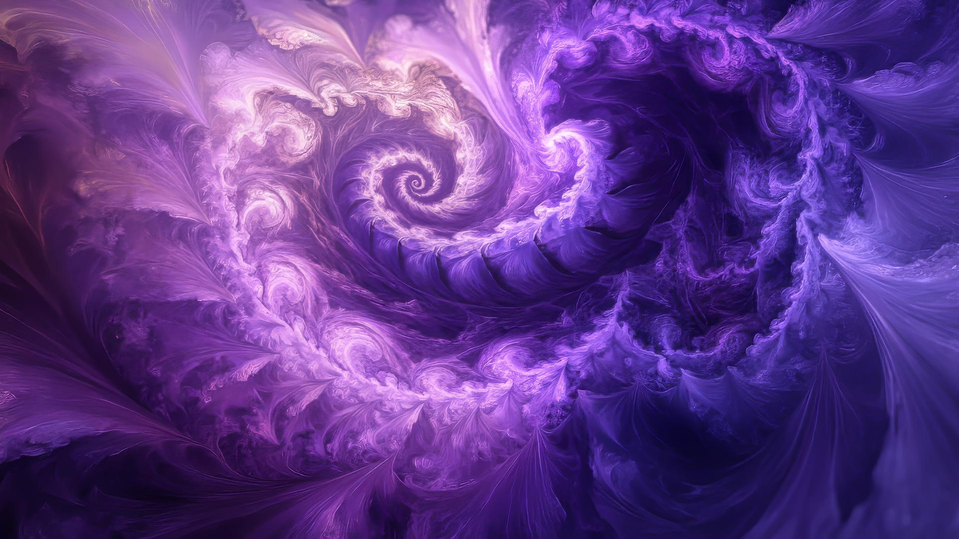 Purple wallpaper 4k with swirling violet and lavender patterns