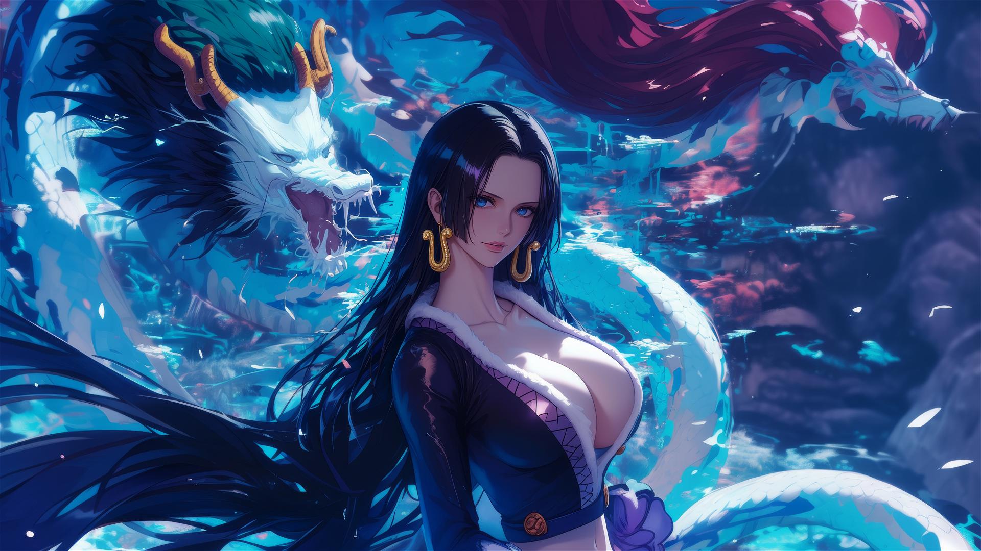 Boa Hancock from One Piece anime
