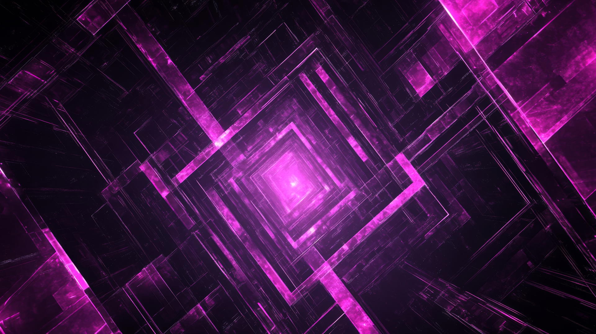 wallpaper purple 4k geometric design with intricate patterns and glowing light edges