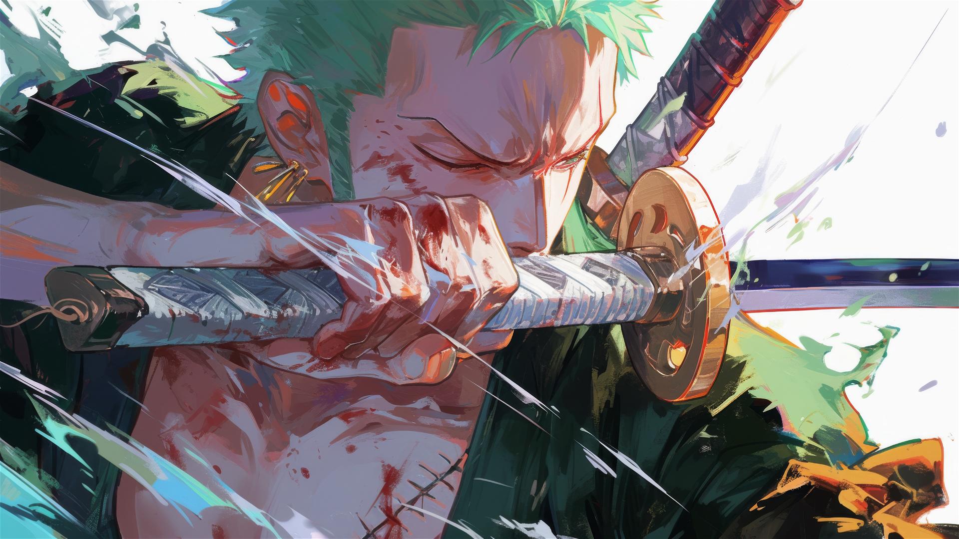Roronoa Zoro from anime One Piece