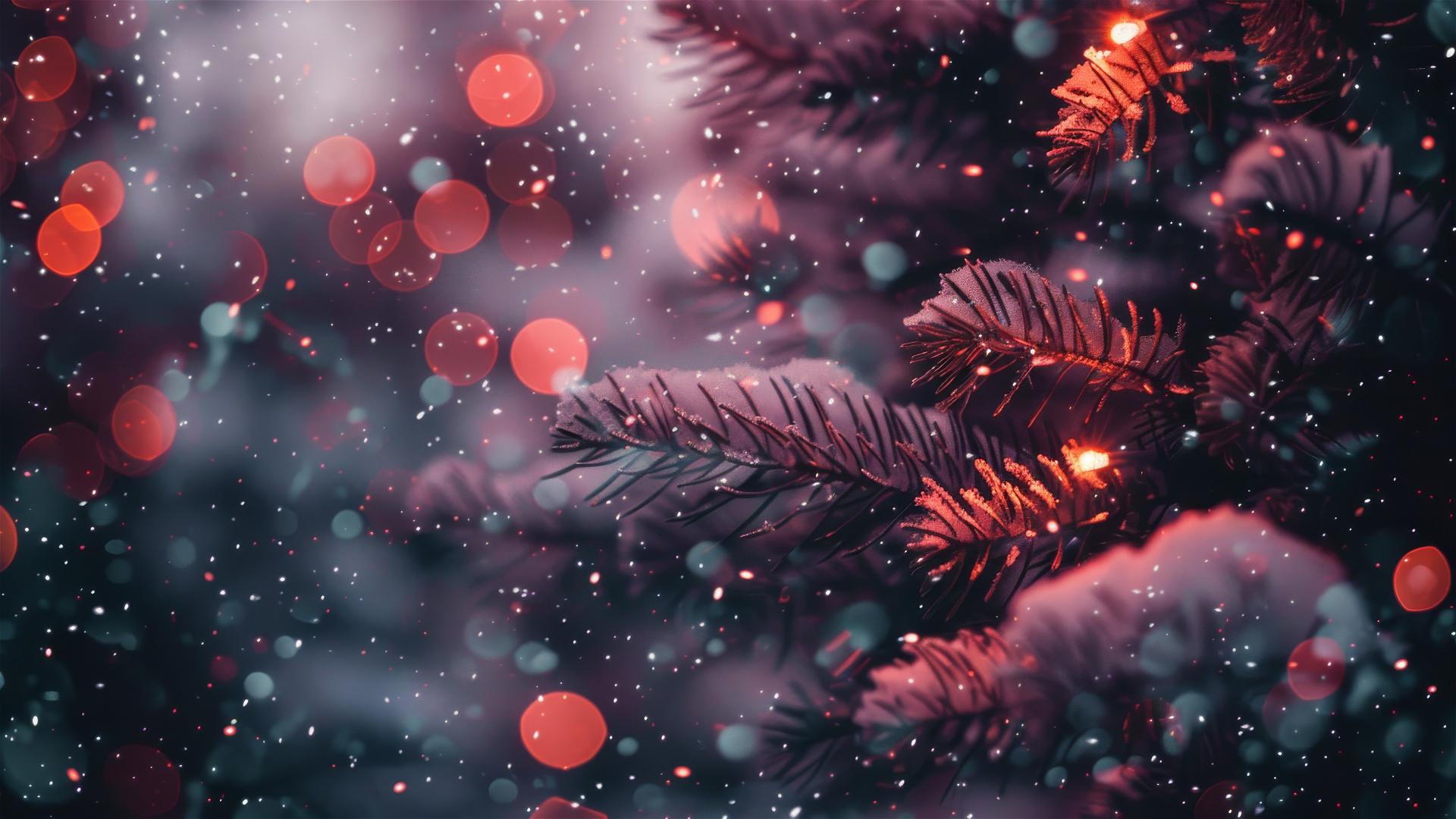 Aesthetic Christmas background for iPhone