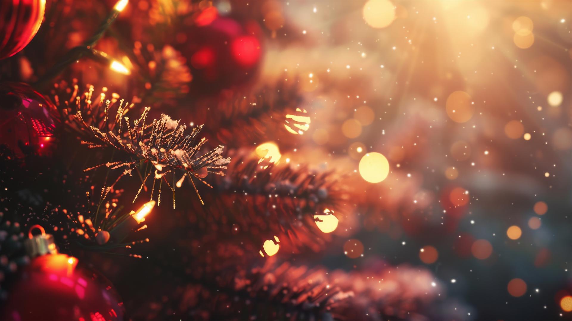 Christmas background in 4K resolution