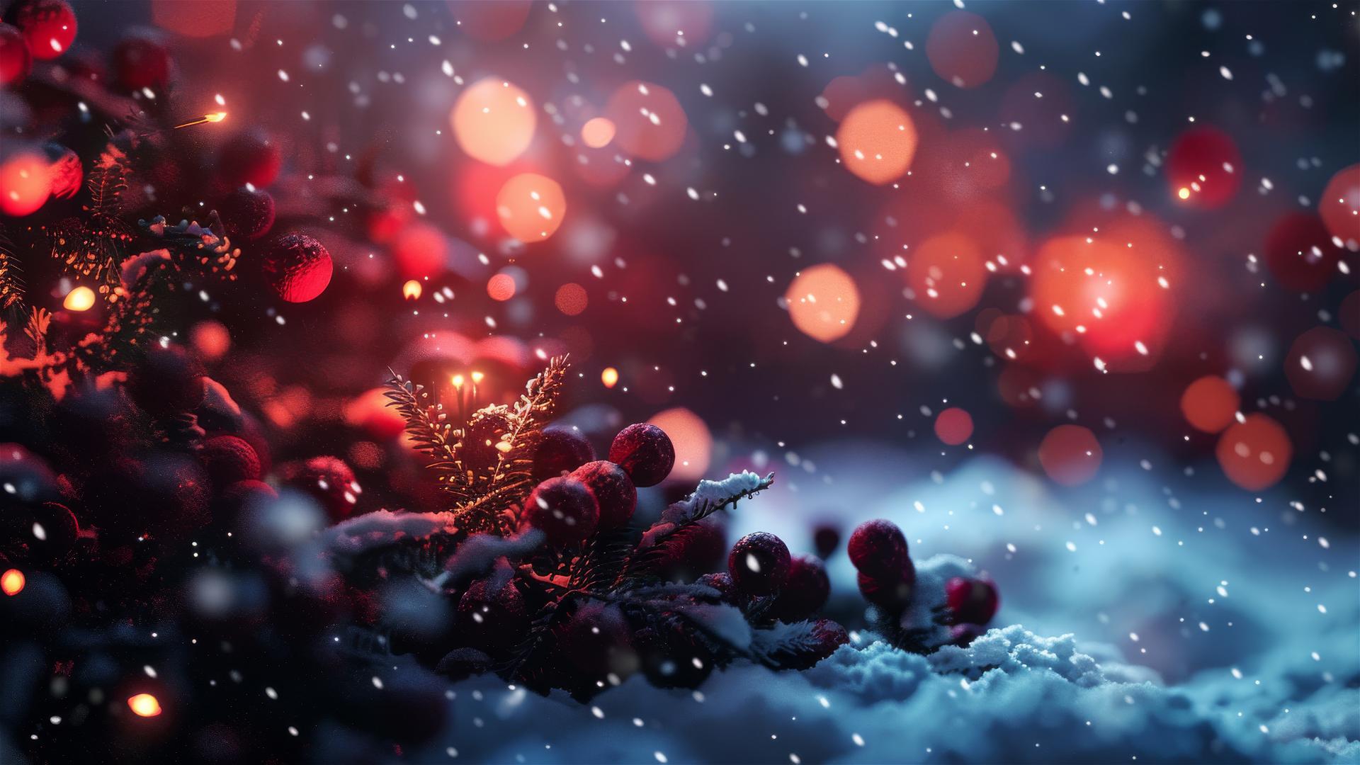 Christmas background in 4K resolution