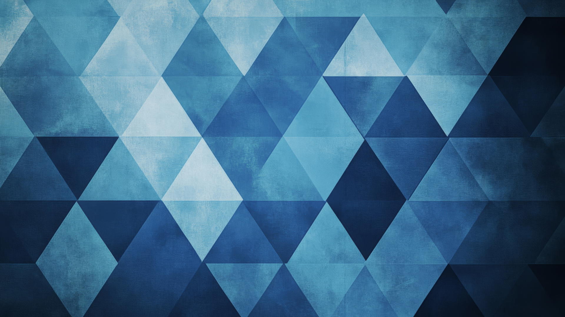 blue wallpaper with geometric patterns in blue shades