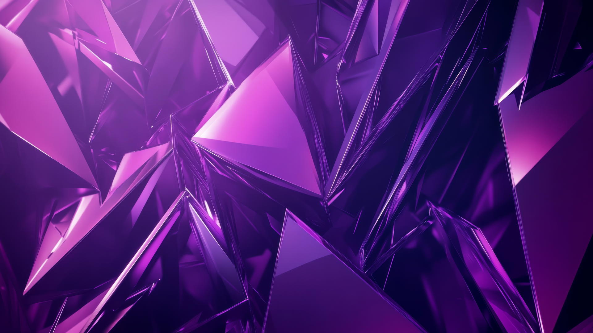 purple wallpaper 4k with sharp angular lines and dynamic shapes